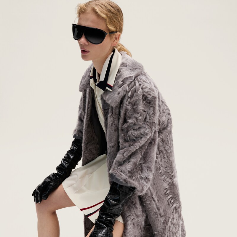 チキャンラムスキン コート