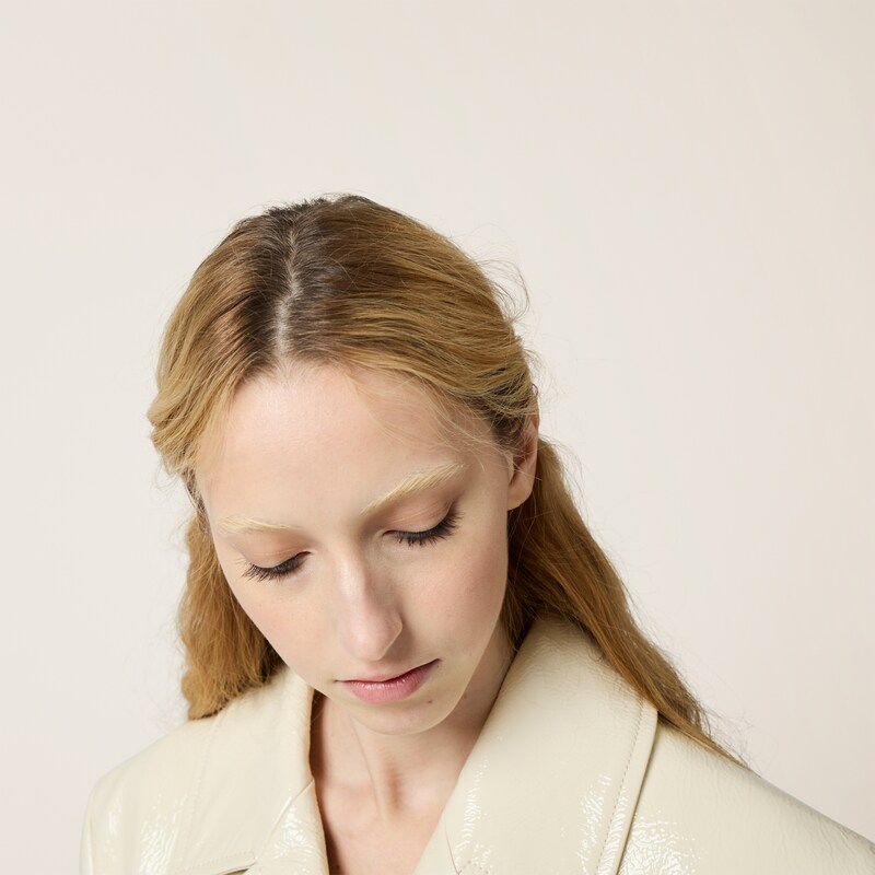 Double-breasted naplak coat