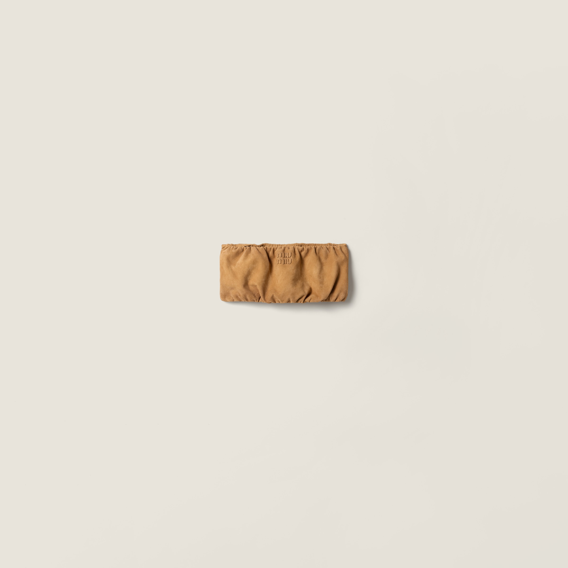 Waxed suede bandeau top from Miu Miu - $2,550