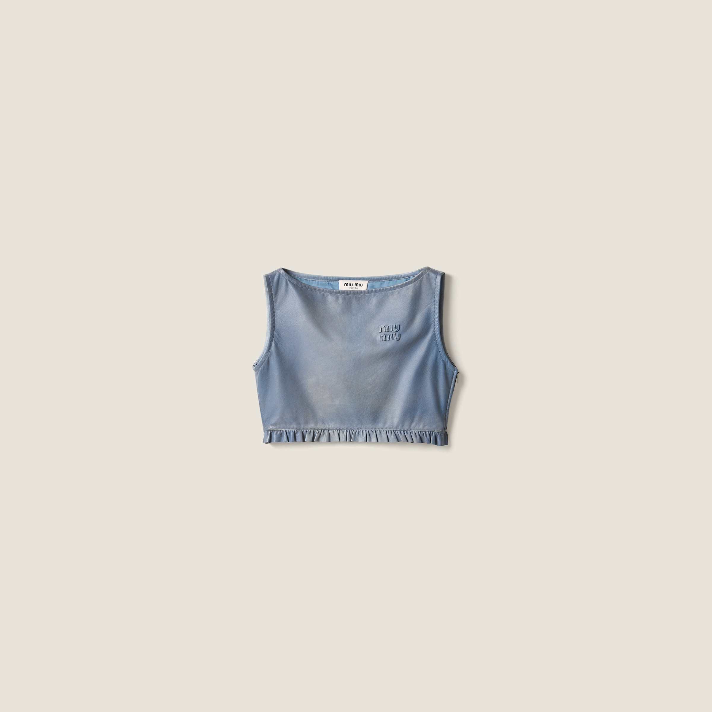 Nappa leather top from Miu Miu - $3,350