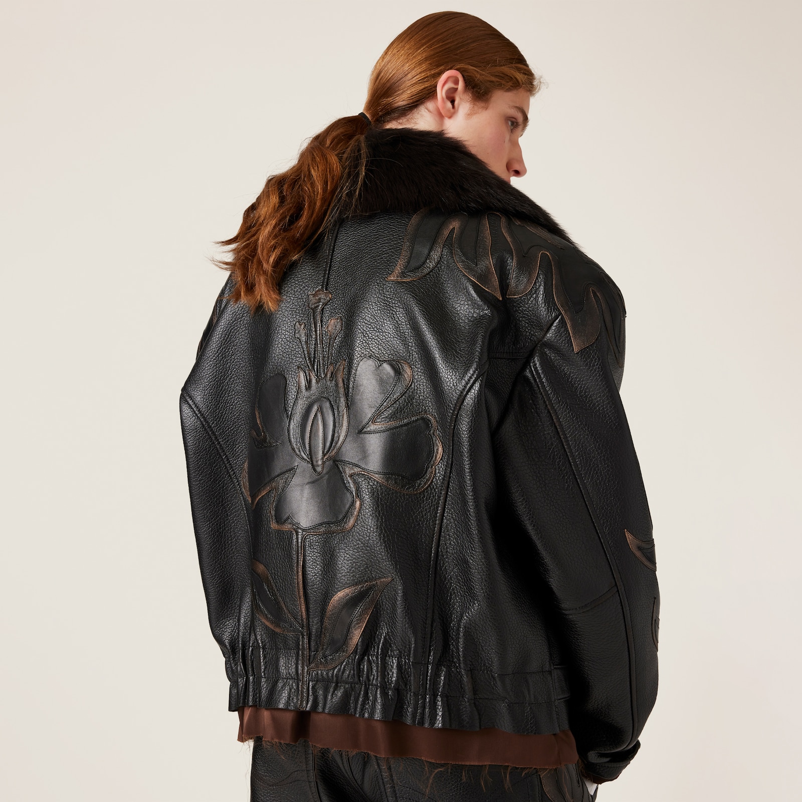 MIUMIU LEATHER JACKET STYLE 844