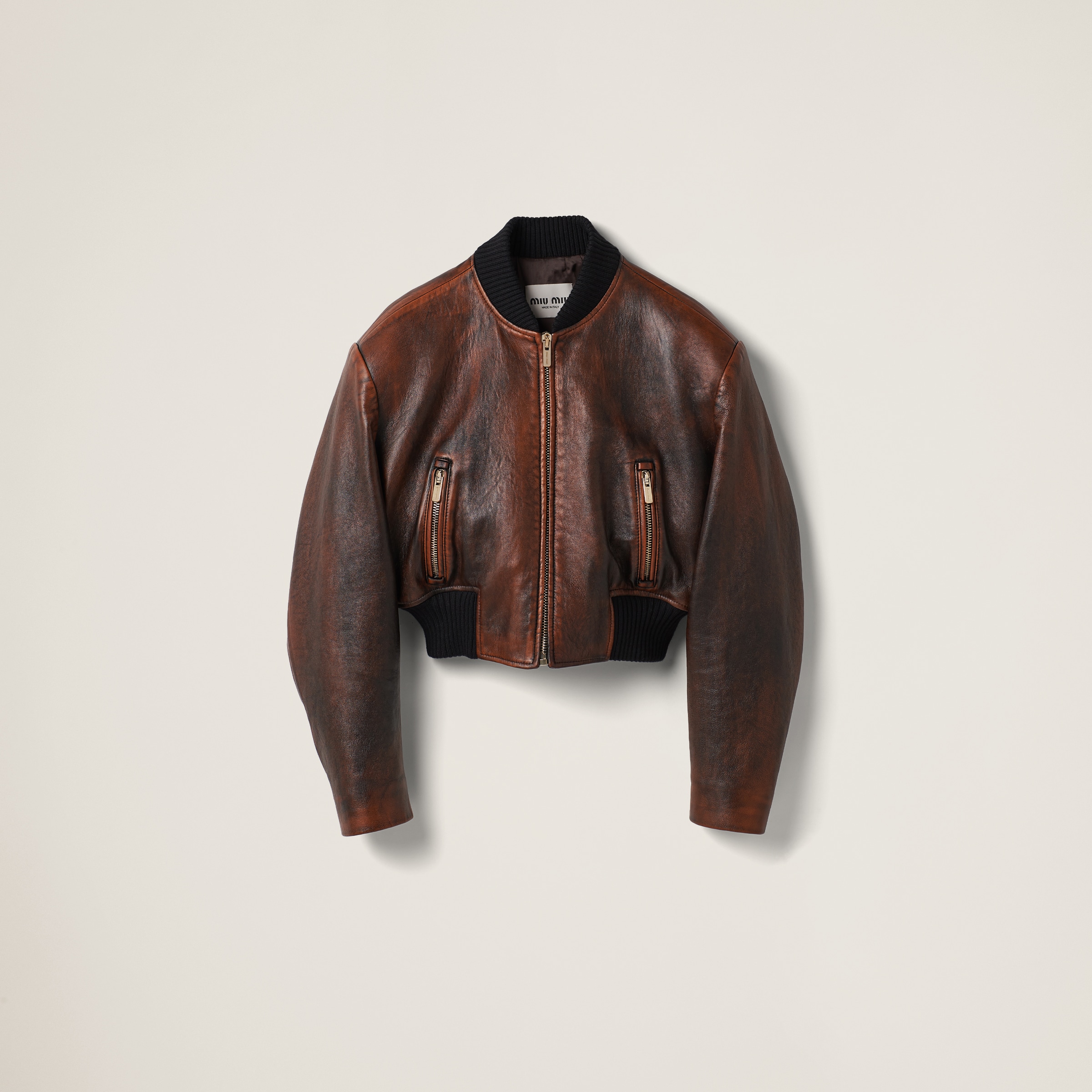 Miu miu bomber clearance