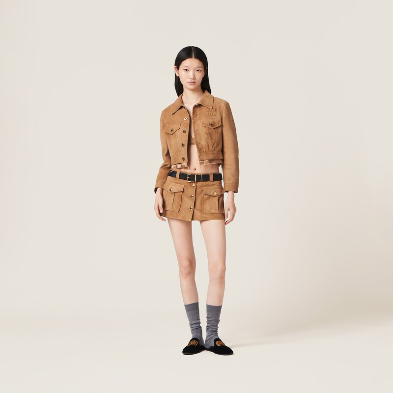 MIUMIU 26S HOODED JACKET 989