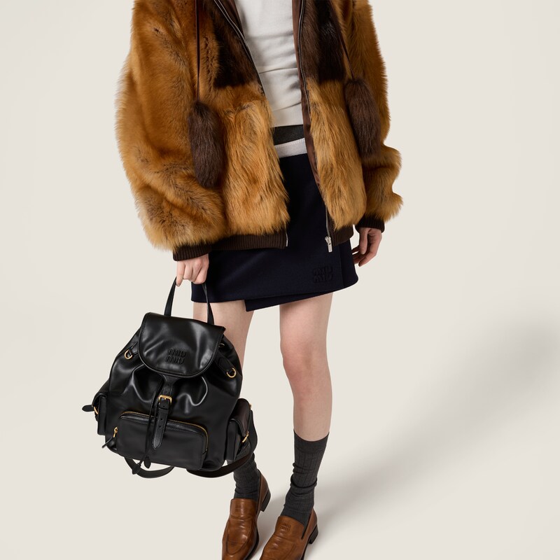 Shearling blouson jacket