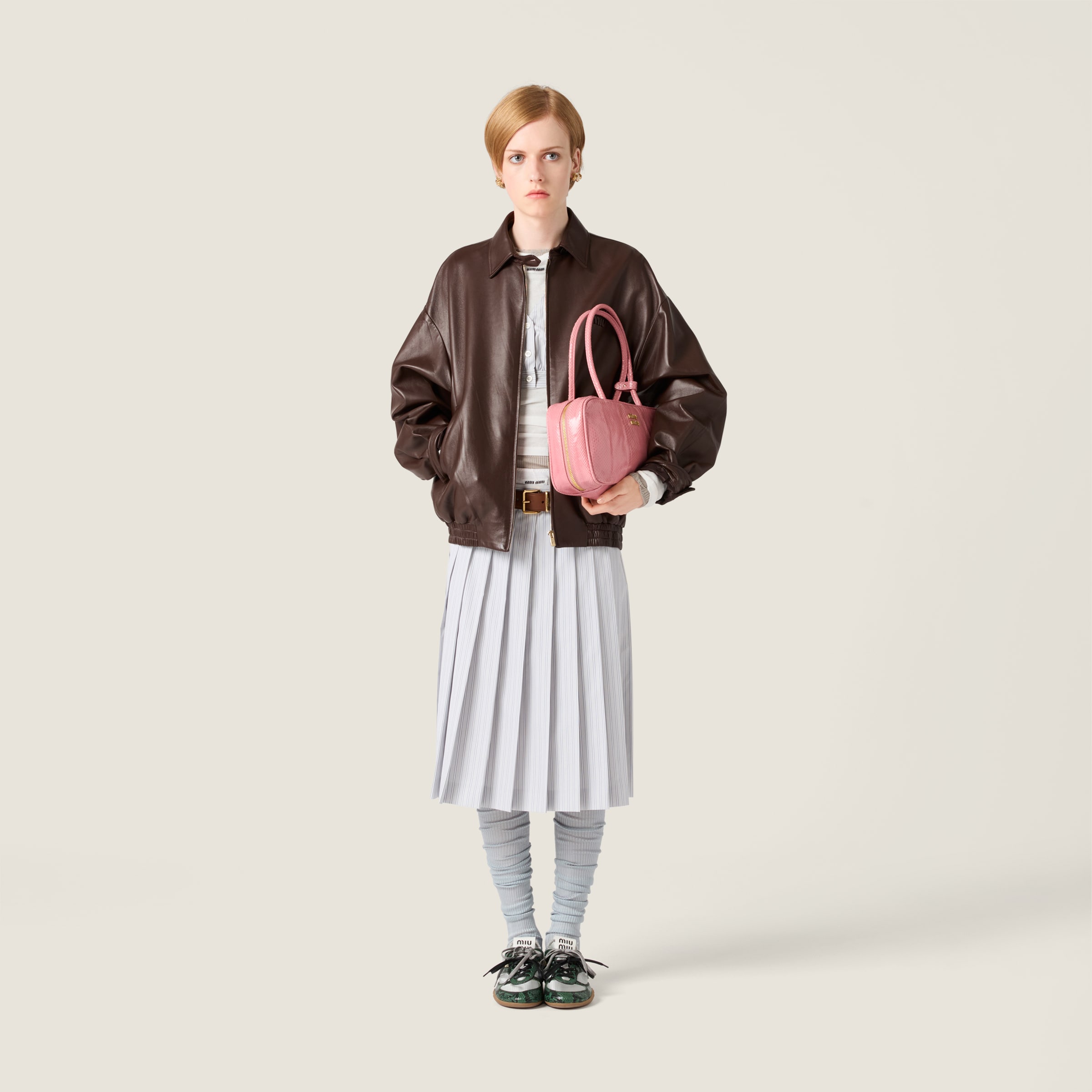 なっとうさん専用 miu miu ブラウンジャンパー 38