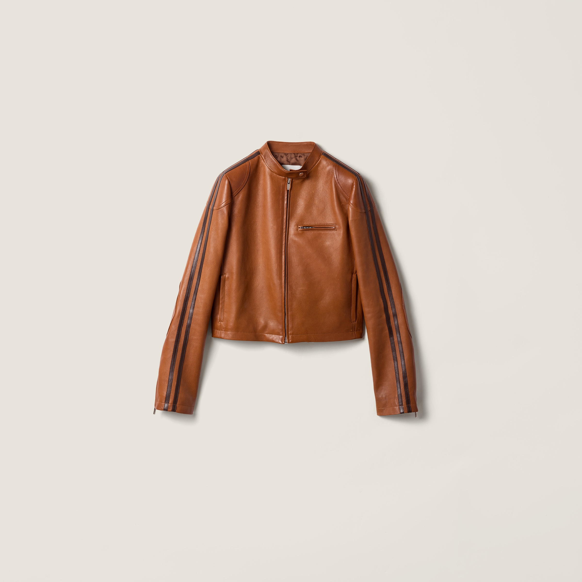 Nappa leather jacket