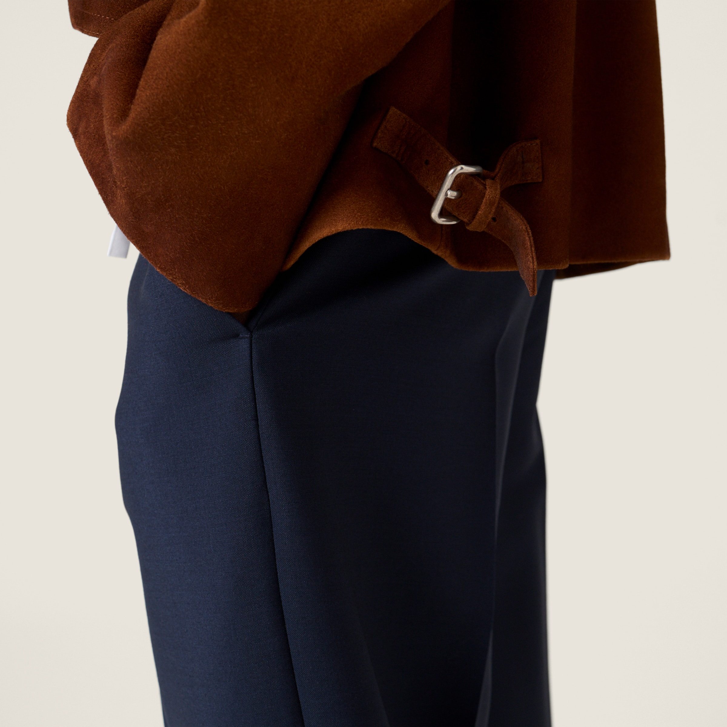 Waxed suede jacket - thumbnail 5