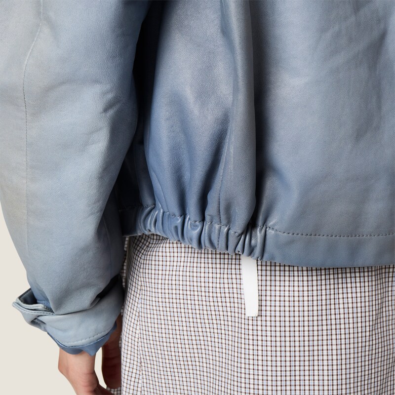 Nappa leather jacket