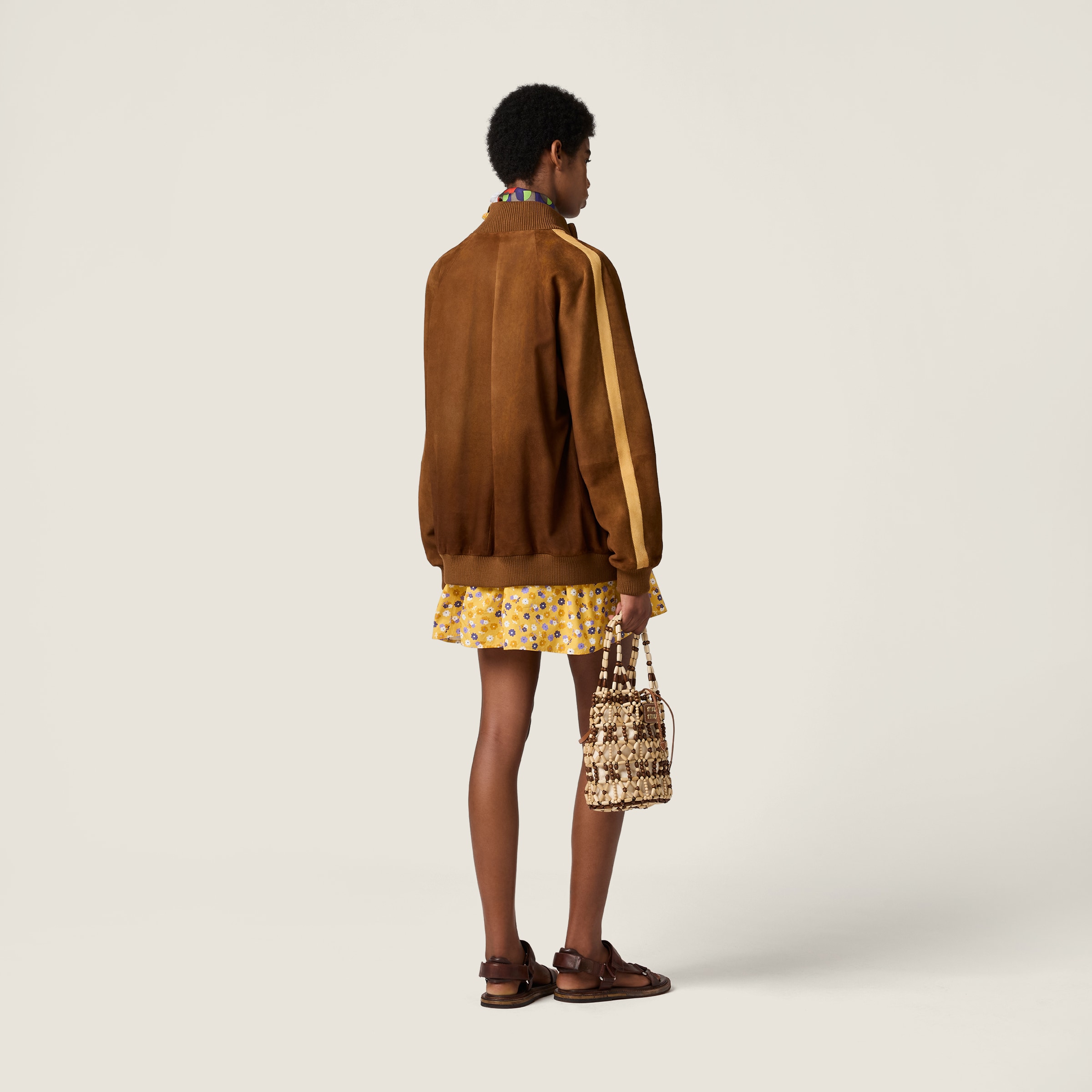 Waxed suede jacket - thumbnail 3