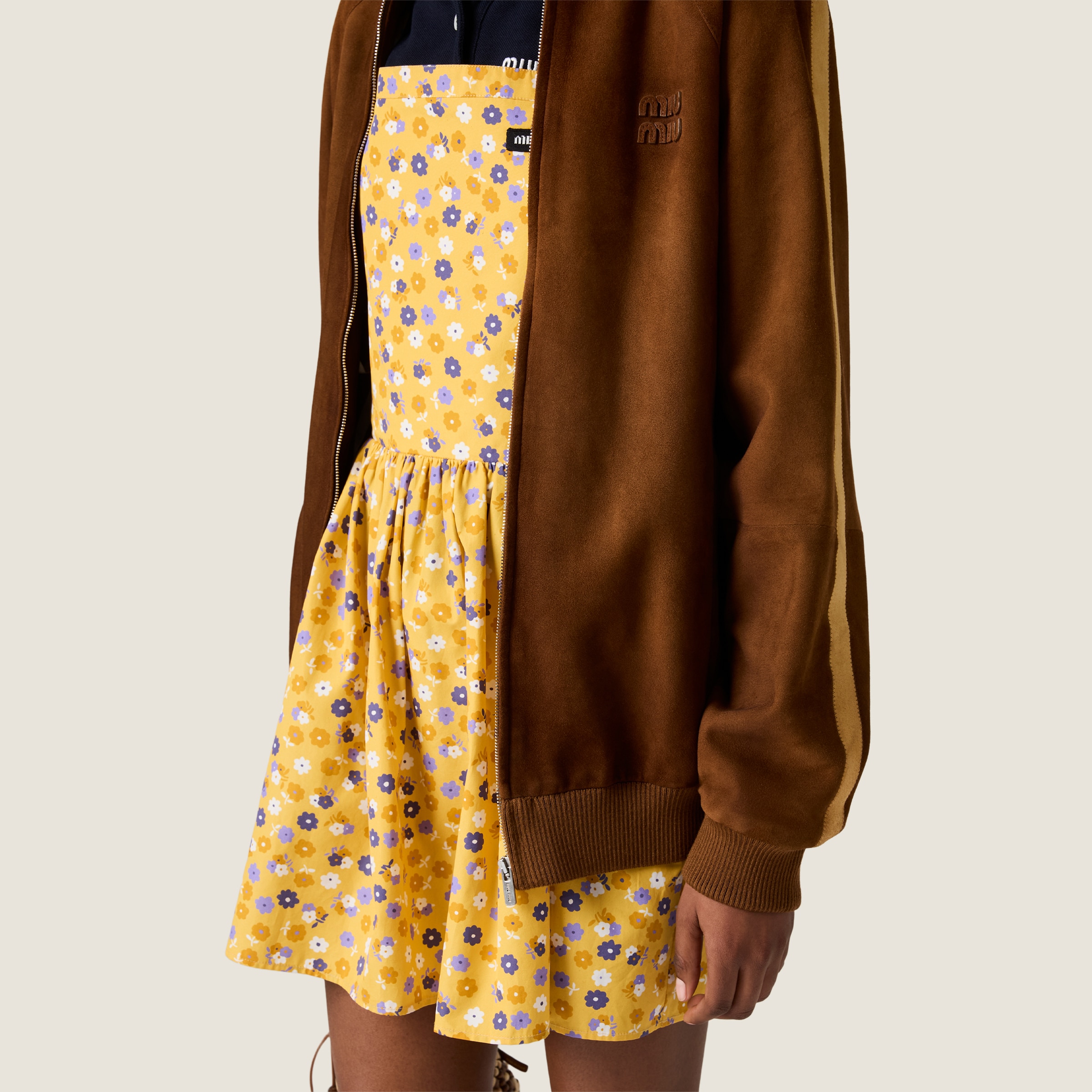 Waxed suede jacket - thumbnail 5