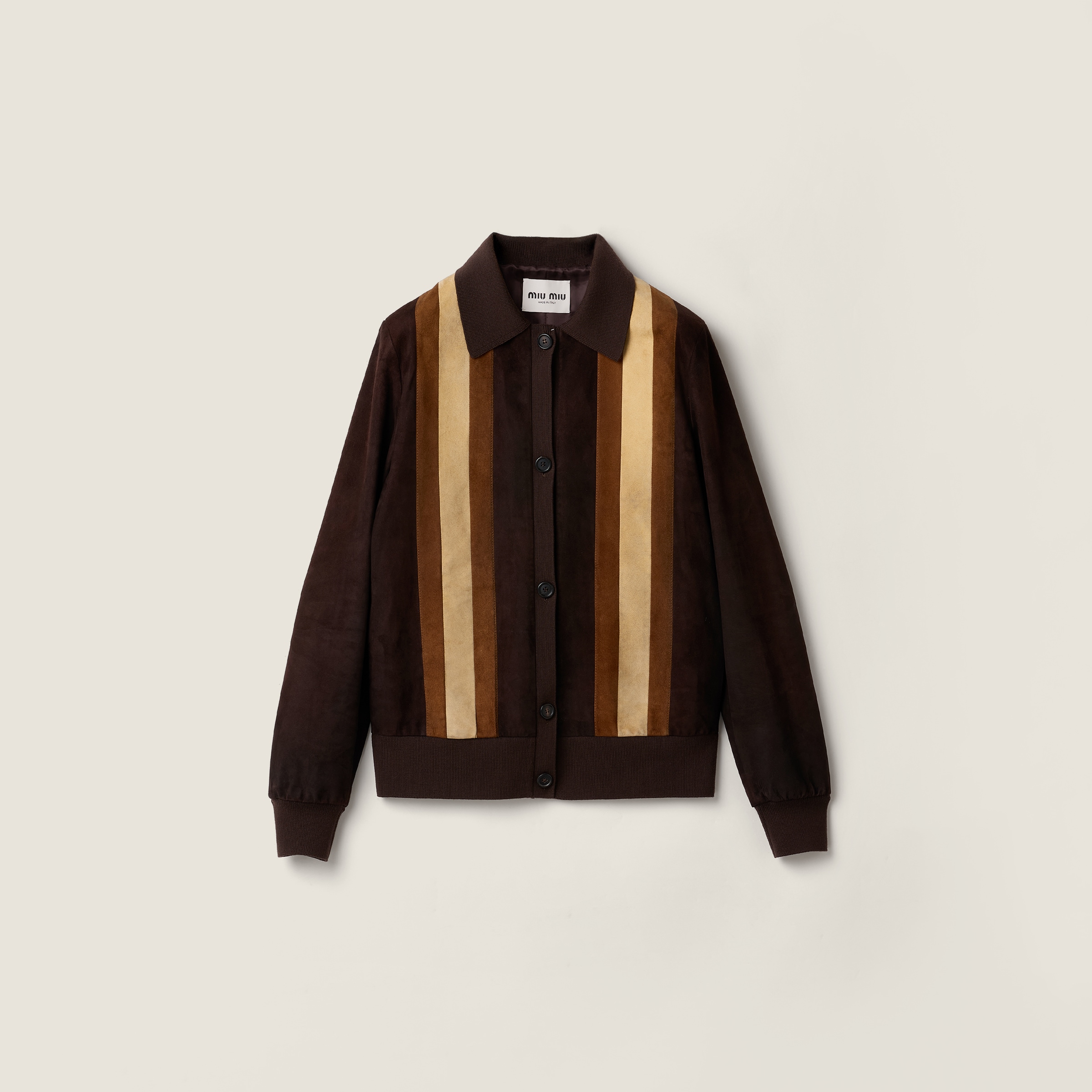 Suede jacket from Miu Miu - $7,600