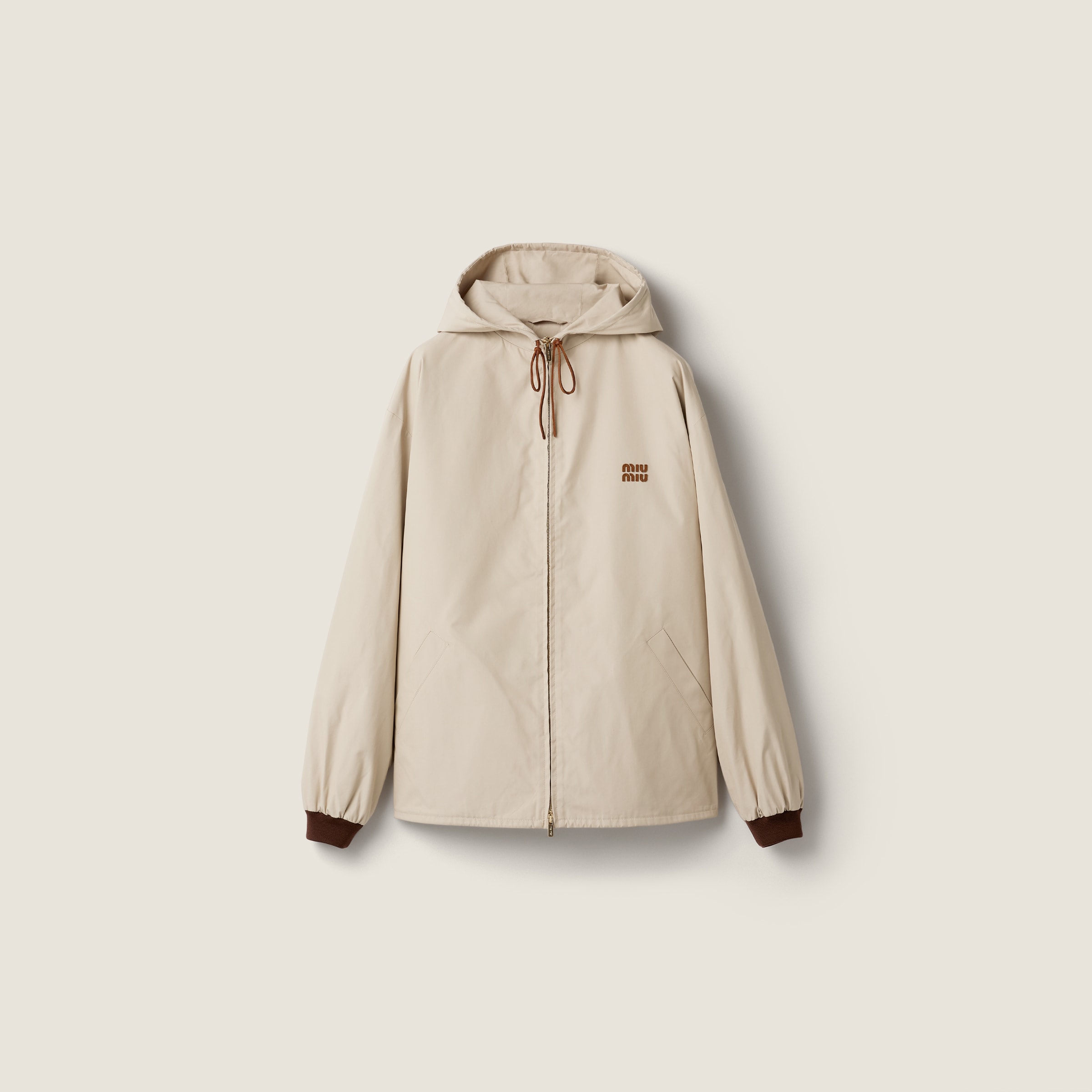 Single-breasted Panama cotton caban jacket from Miu Miu - $3,850