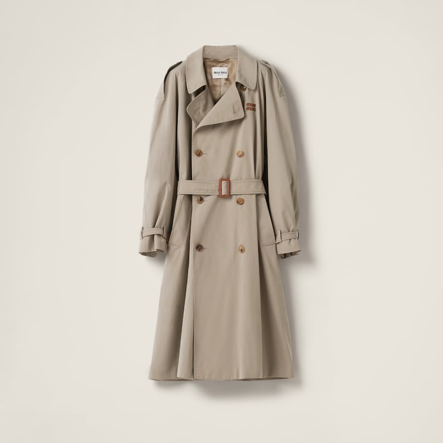 Miu miu trench coat store