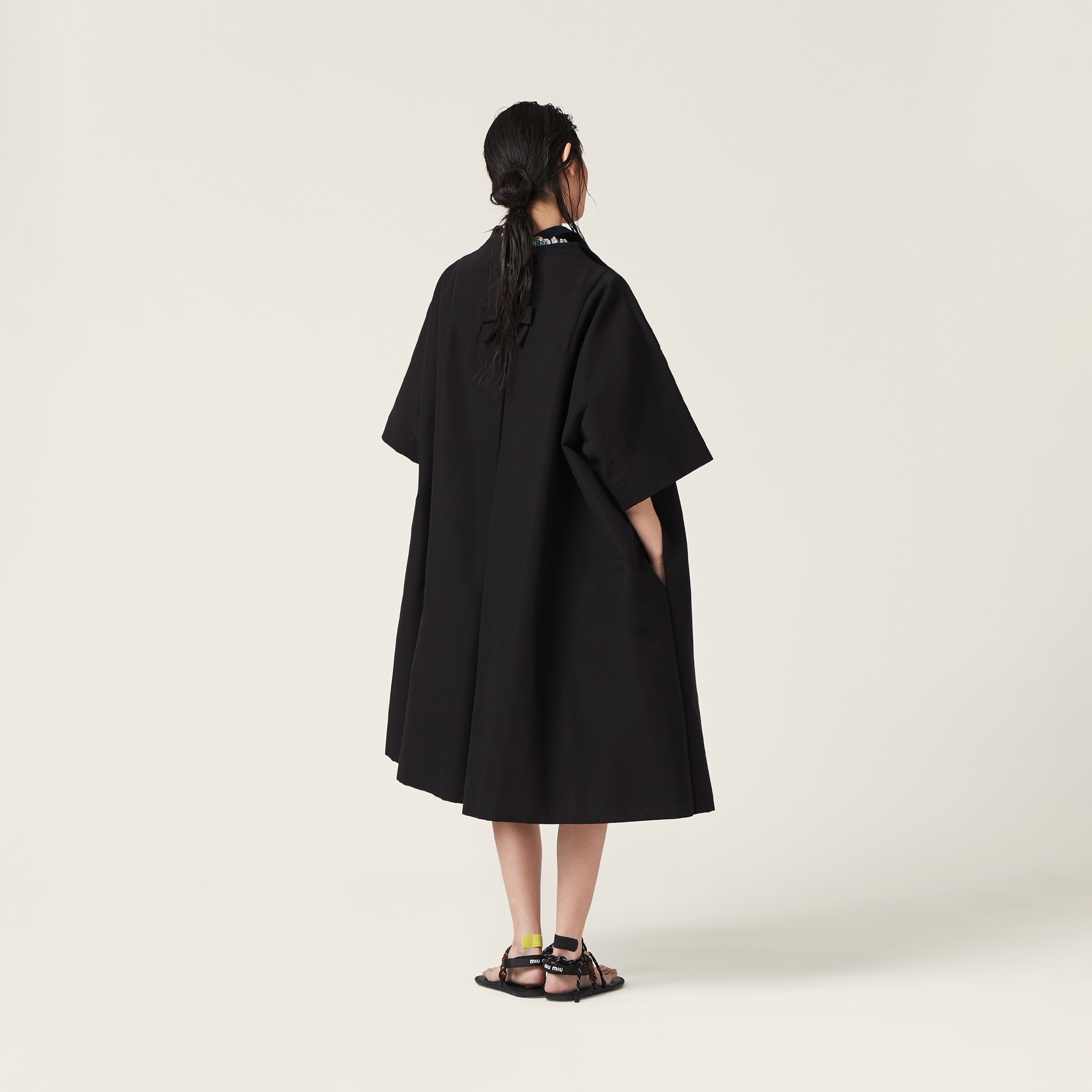 Miumiu ケープコート しなび
