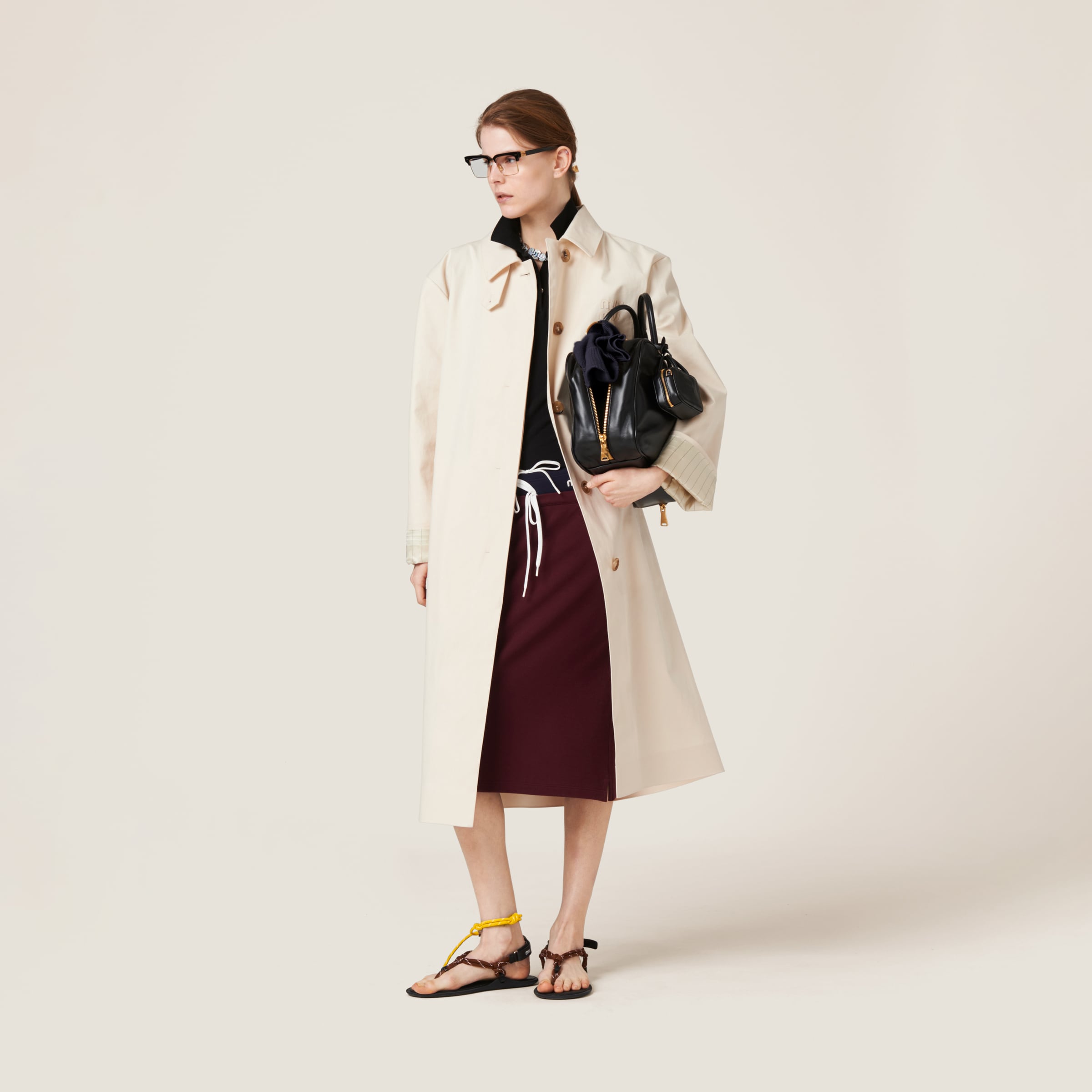 Miu miu raincoat best sale