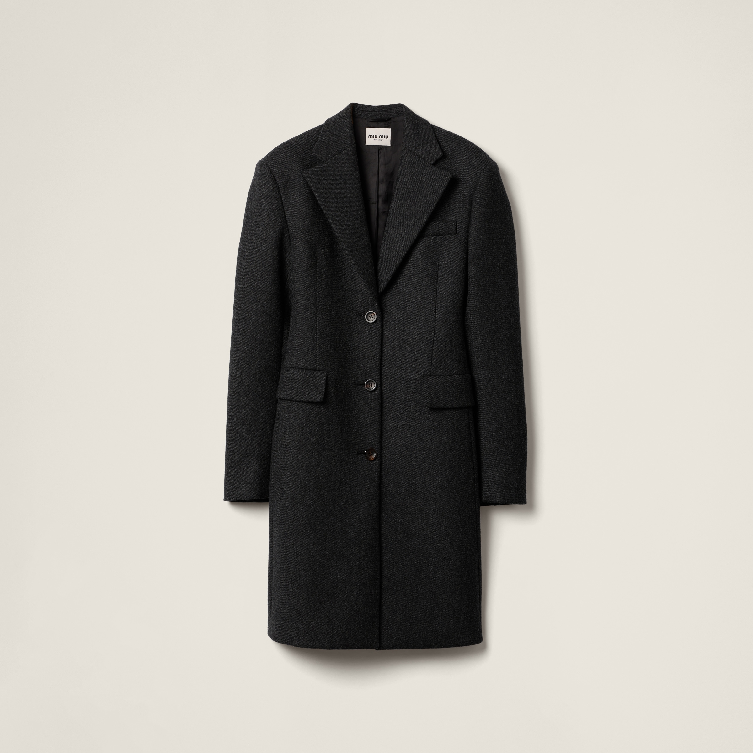 Miu miu wool coat sale