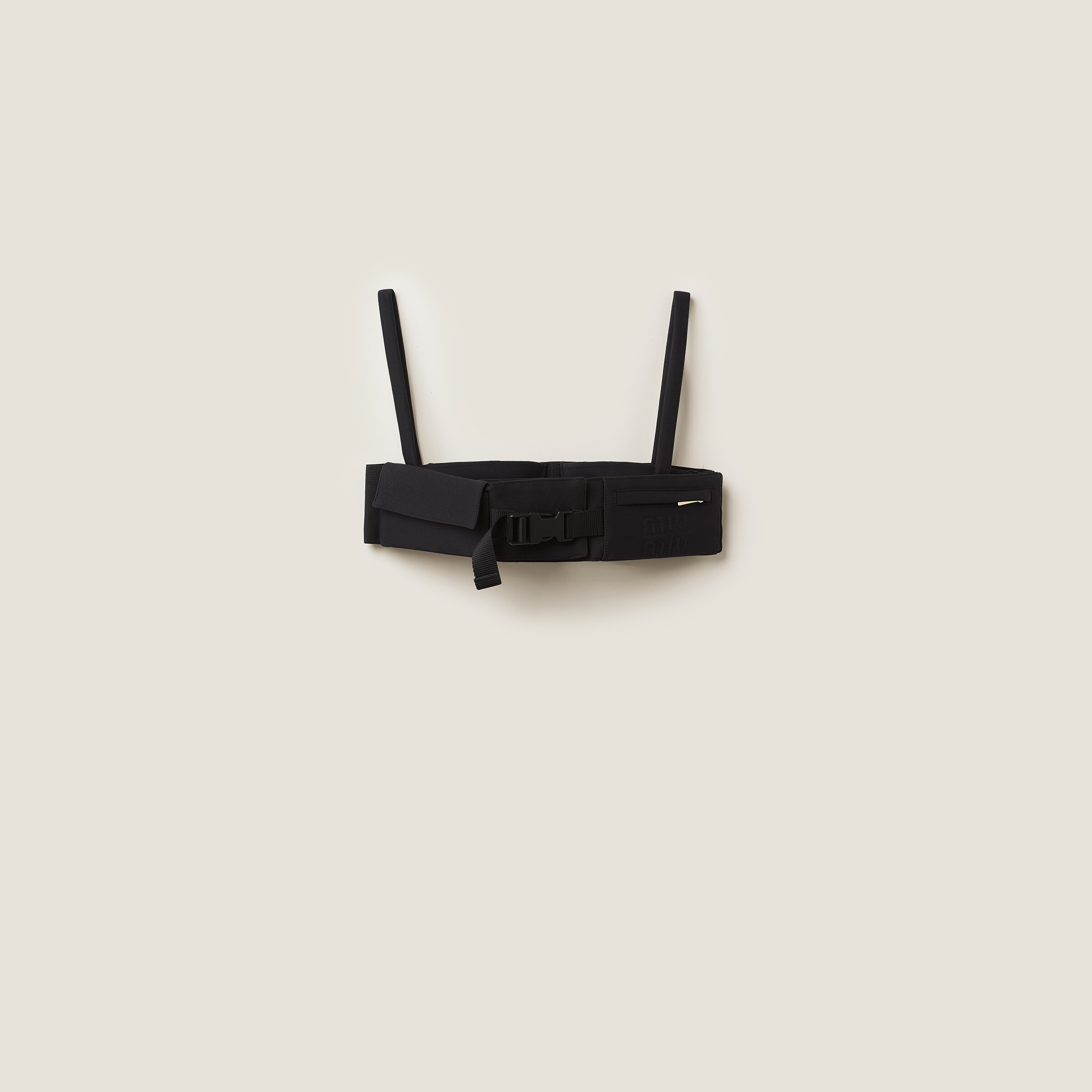 Radzimir bralette top Black | Miu Miu