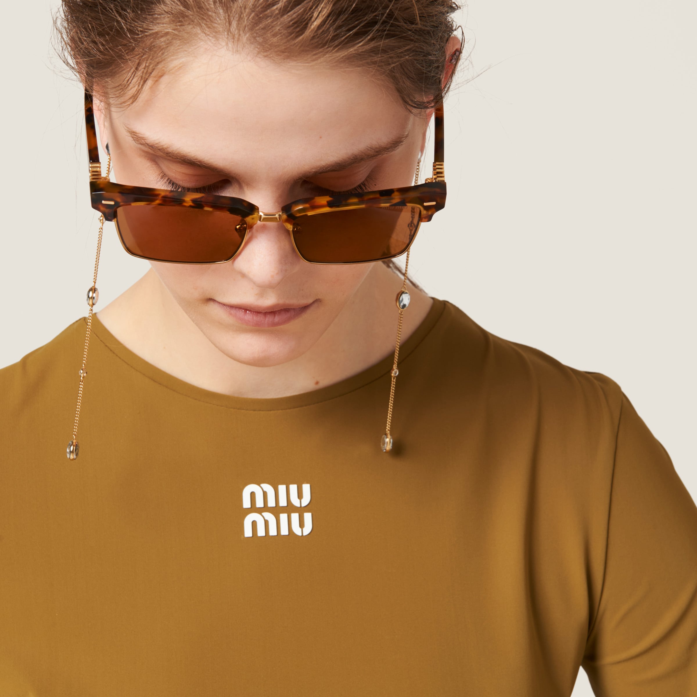 Stretch jersey top - thumbnail 5