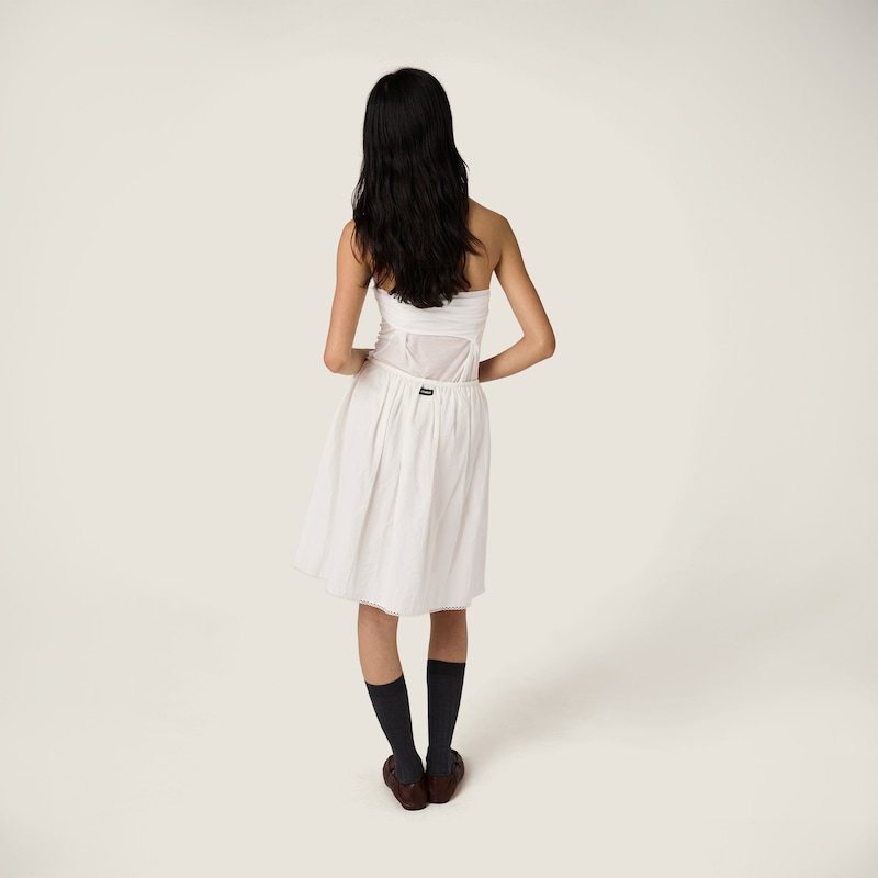 罗纹平纹针织上衣