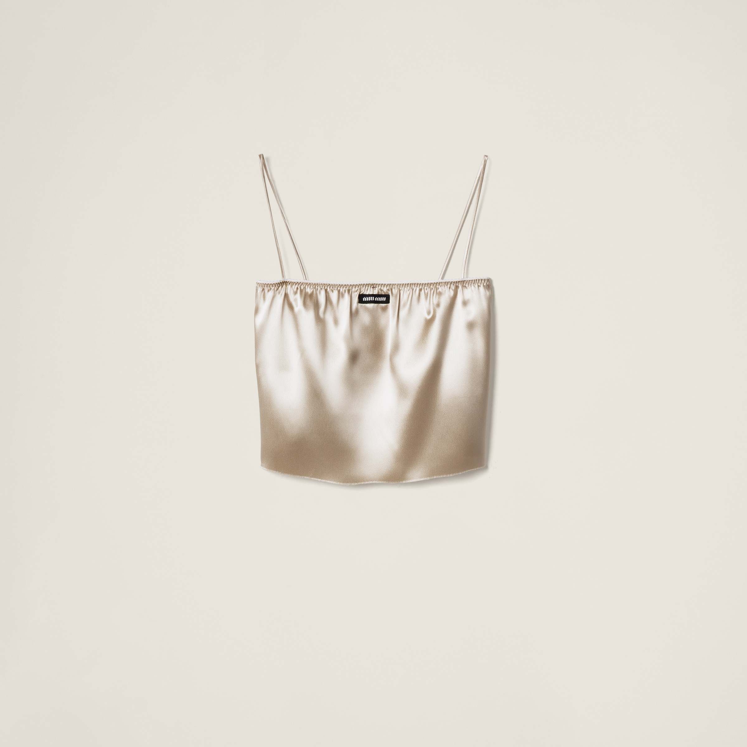 Miu Miu Satin Top