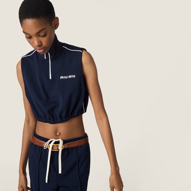 Technical jersey top