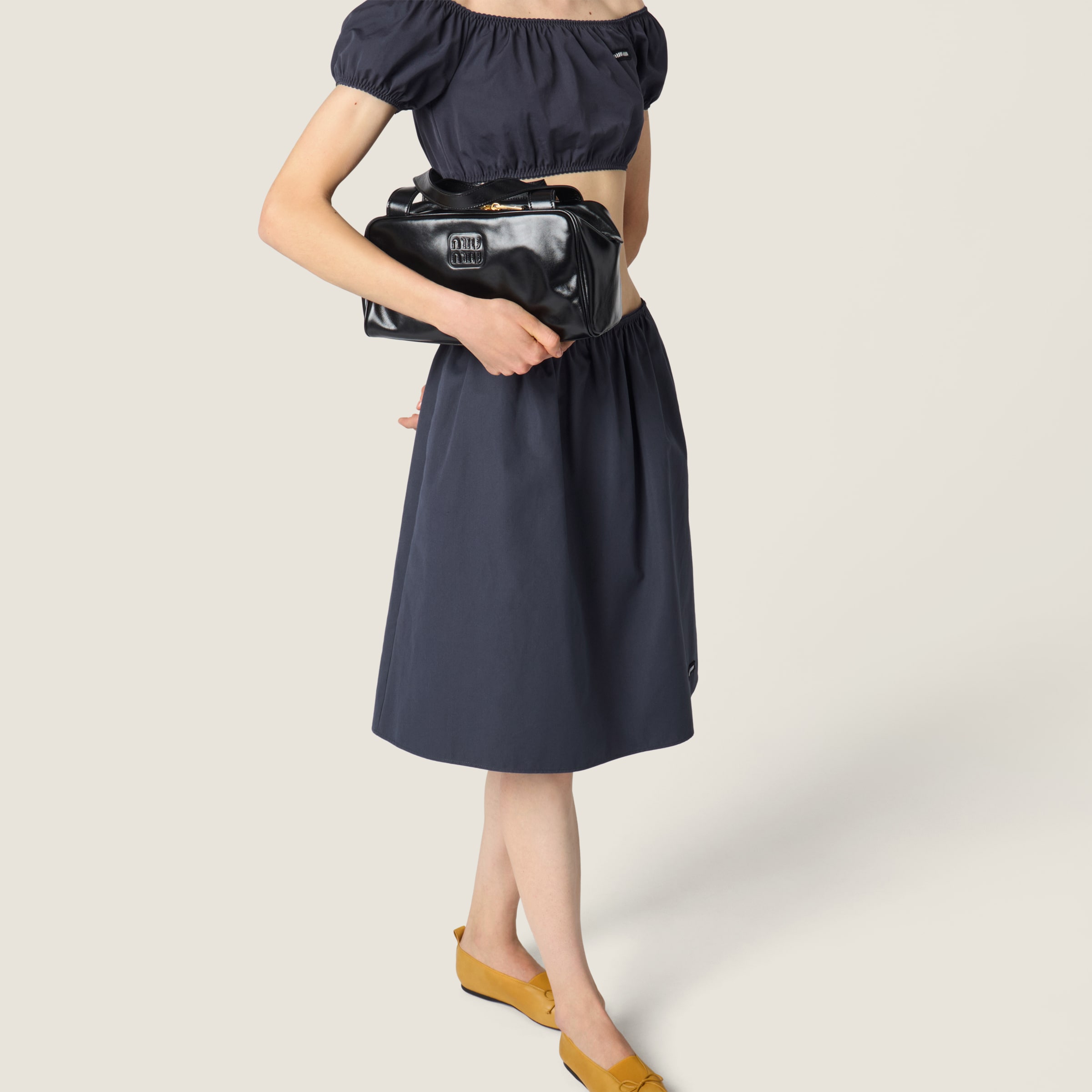 Poplin crop top - thumbnail 5