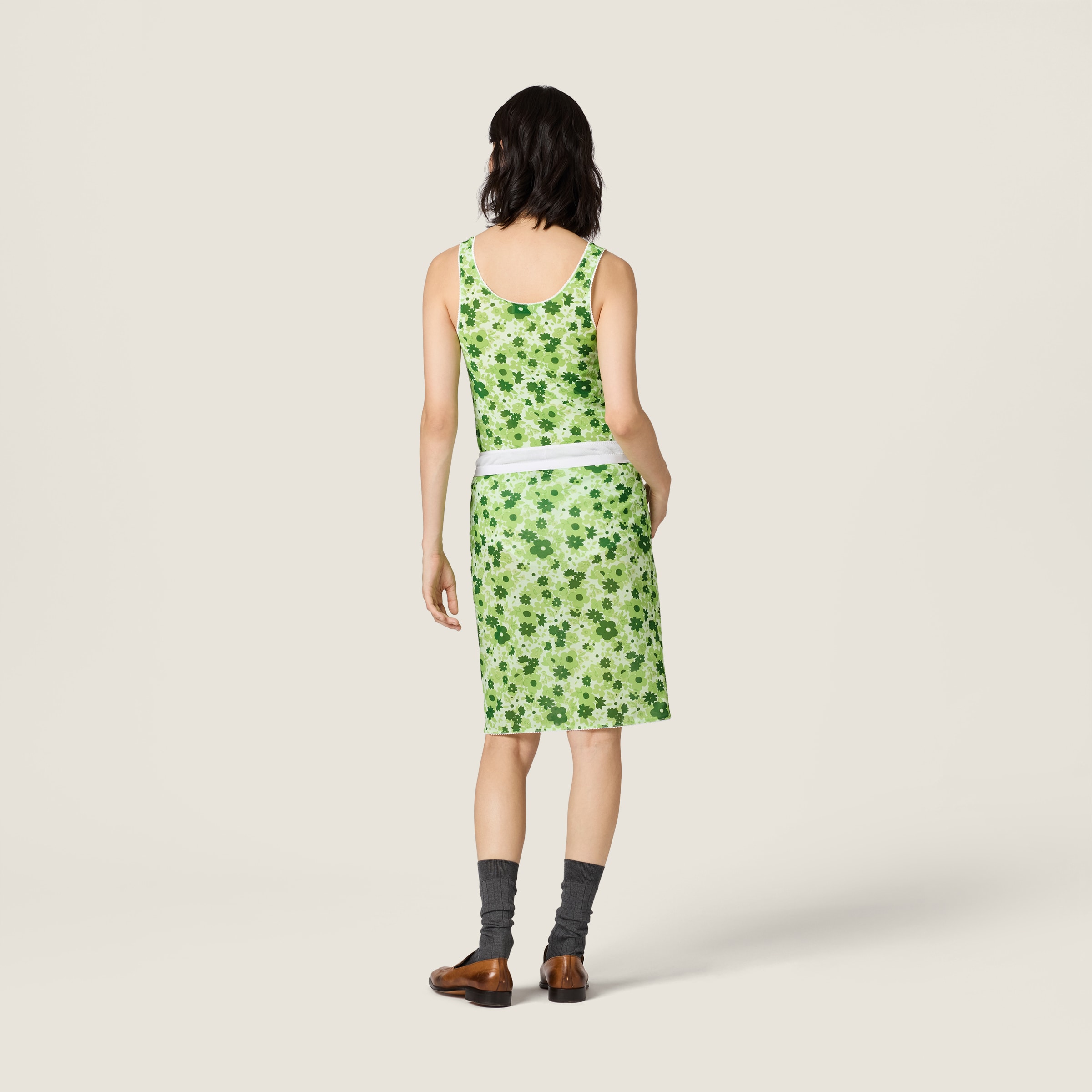 Stretch fabric tank top - thumbnail 3