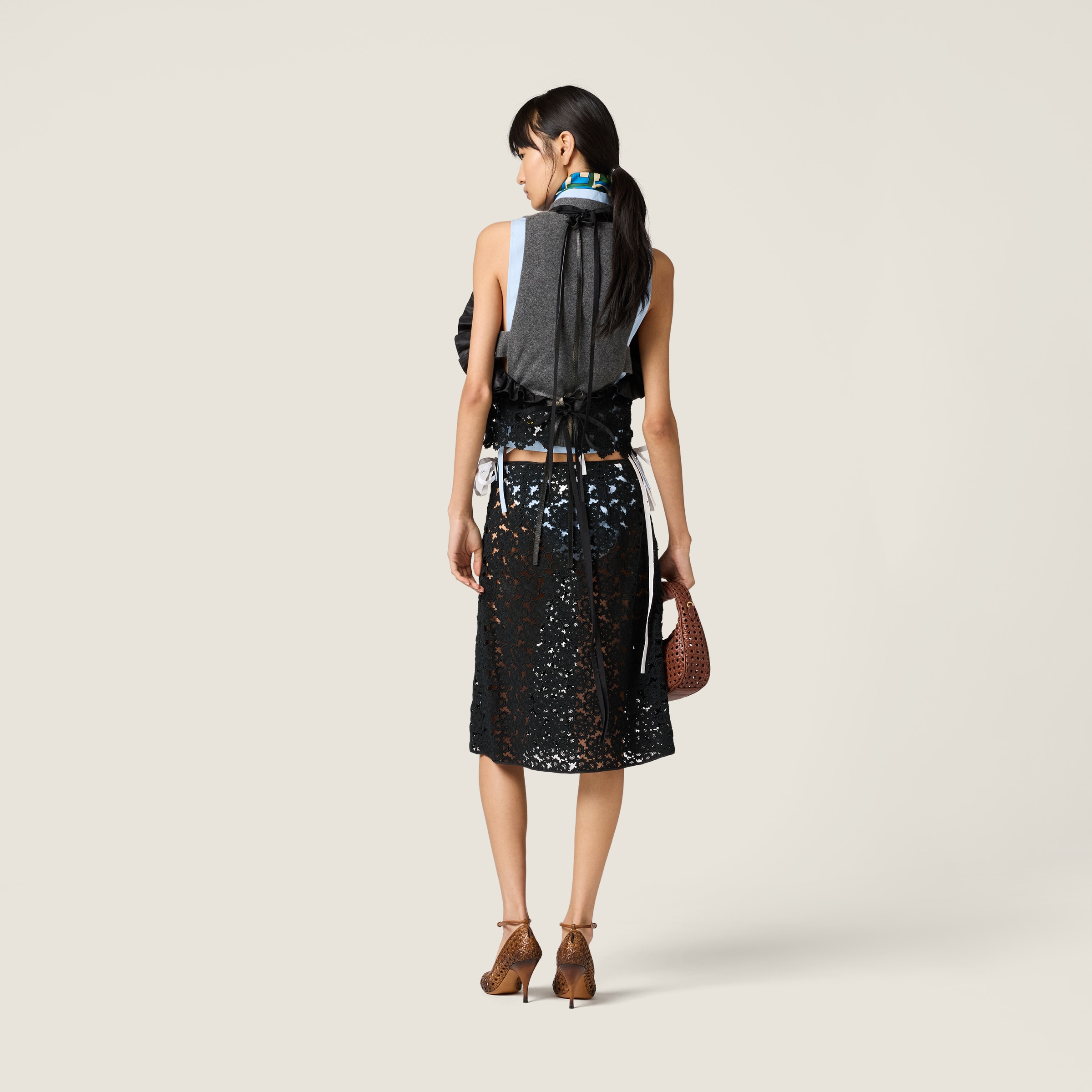 Macramé pinafore top - thumbnail 3