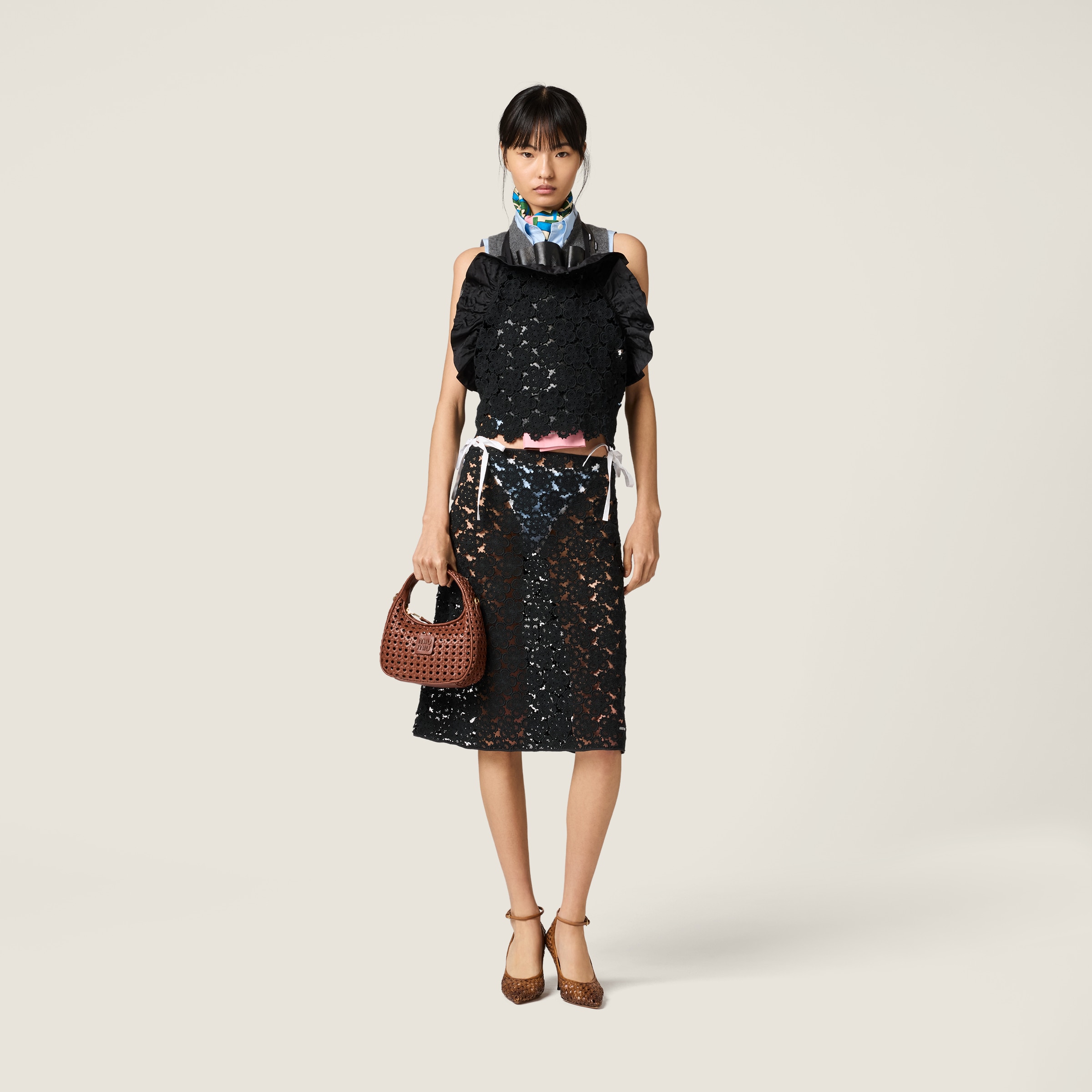 Macramé pinafore top - thumbnail 2
