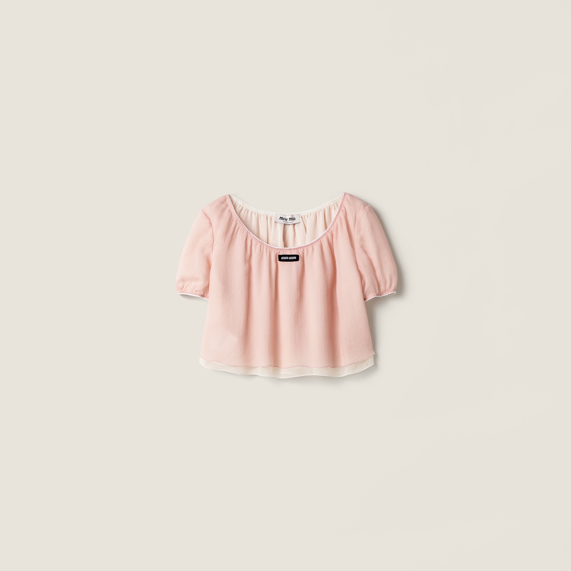Chiffon top from Miu Miu - $1,620