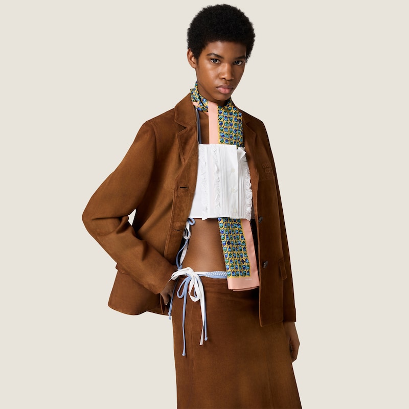 Haut court en popeline