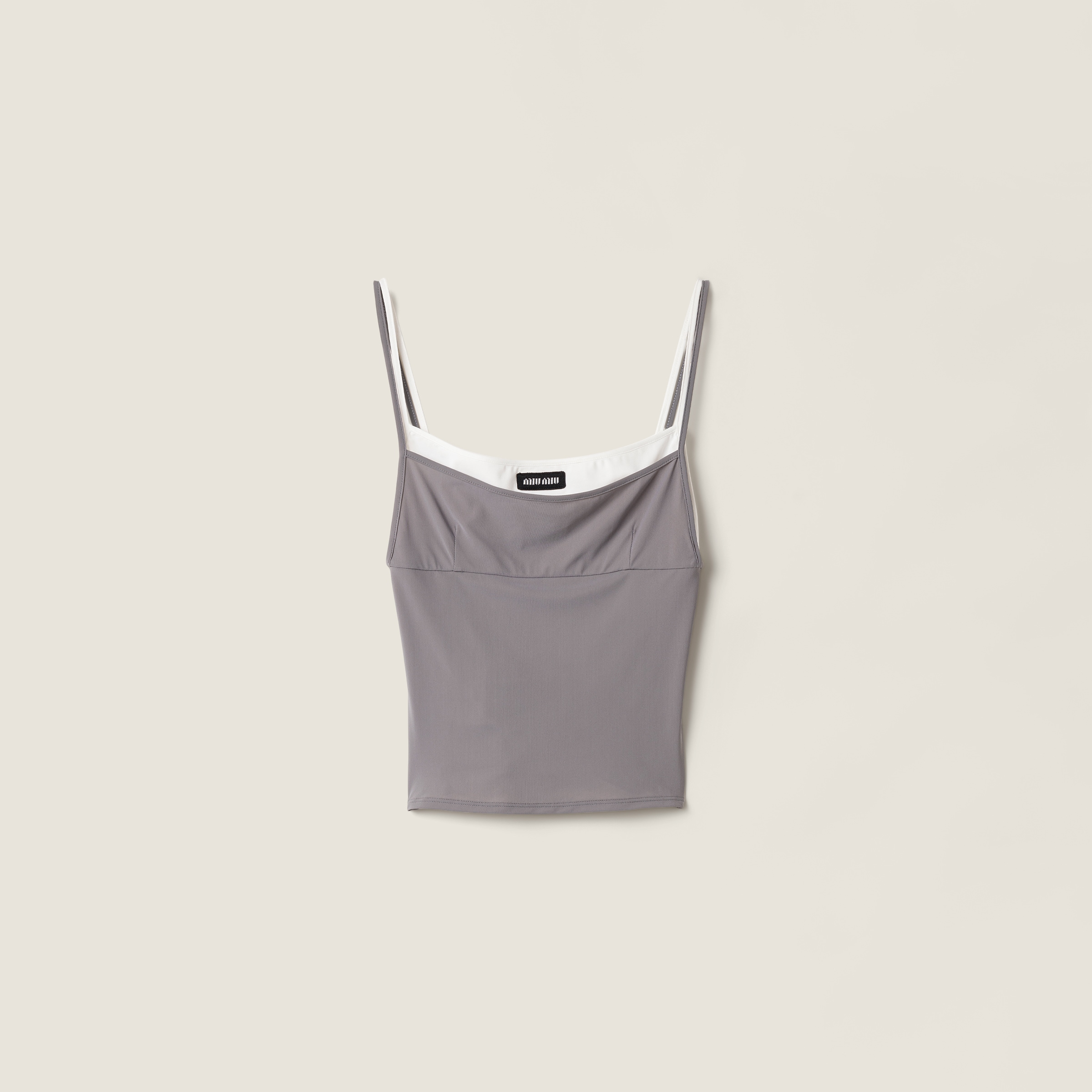 Stretch jersey top from Miu Miu - $975