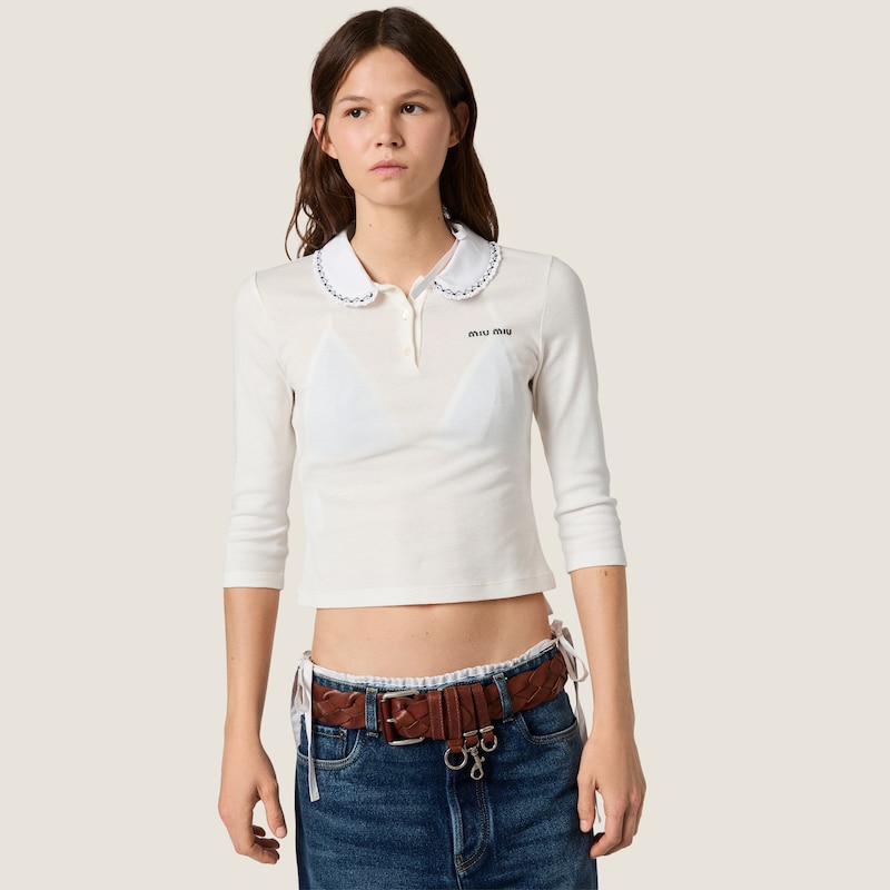 Ribbed knit top