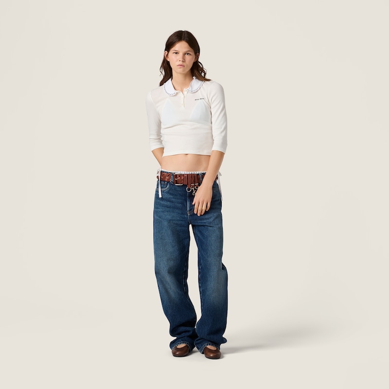 Ribbed knit top