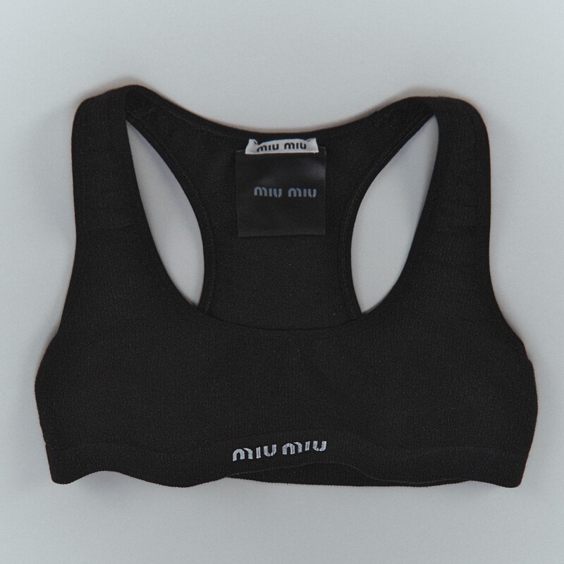 Seamless racerback top