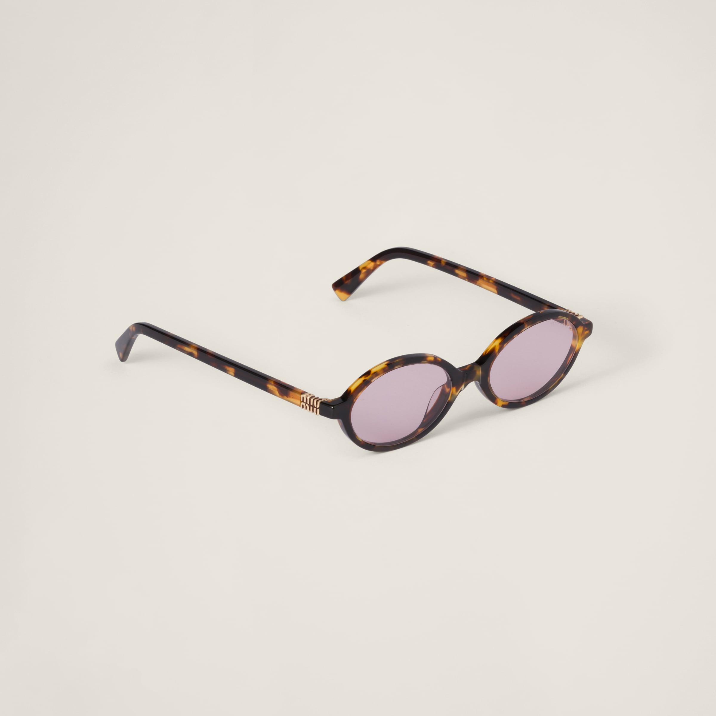 Pink Lenses Miu Regard Sunglasses | Miu Miu