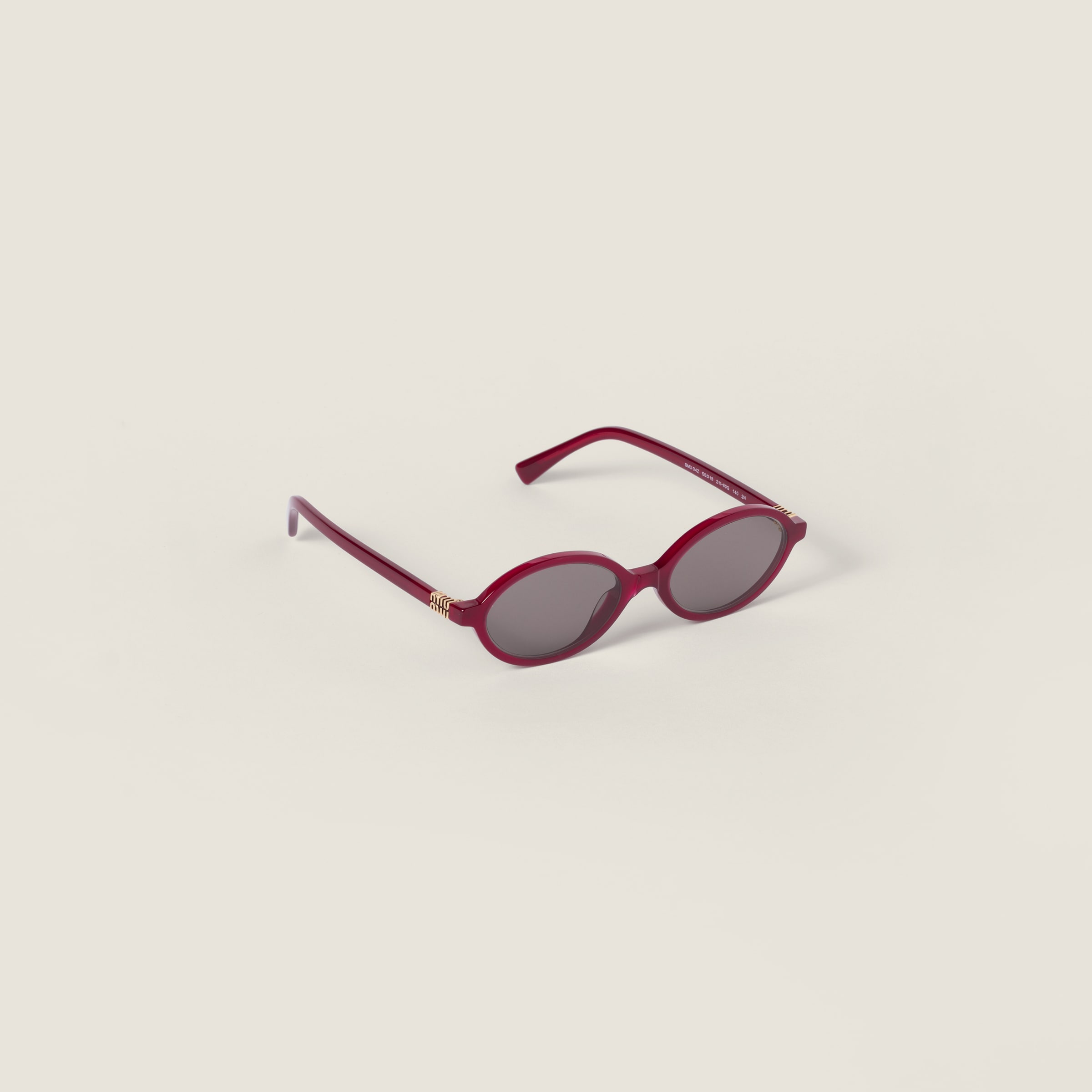 Miu Miu Miu Regard Sunglasses In Red