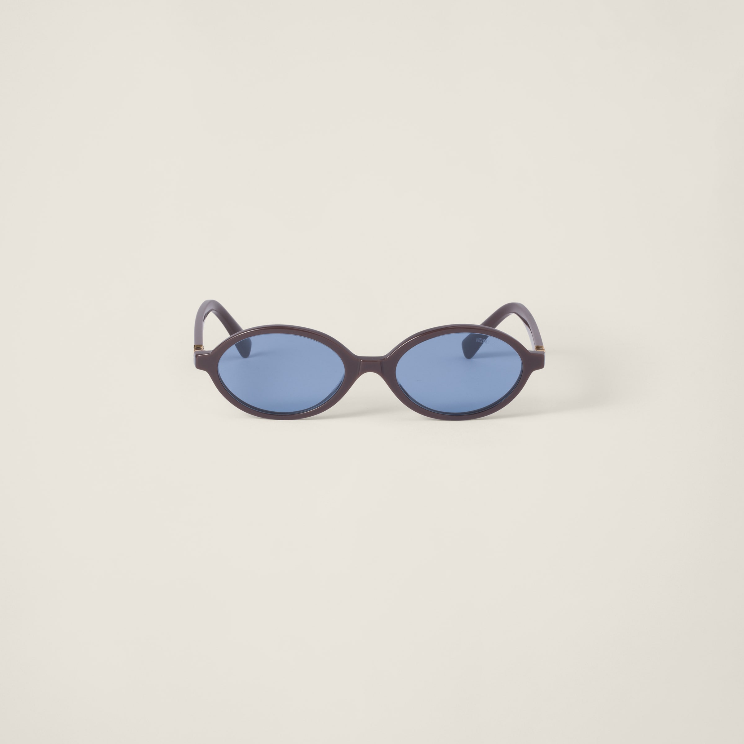 Miu Miu Miu Regard Sunglasses In Indigo Lenses