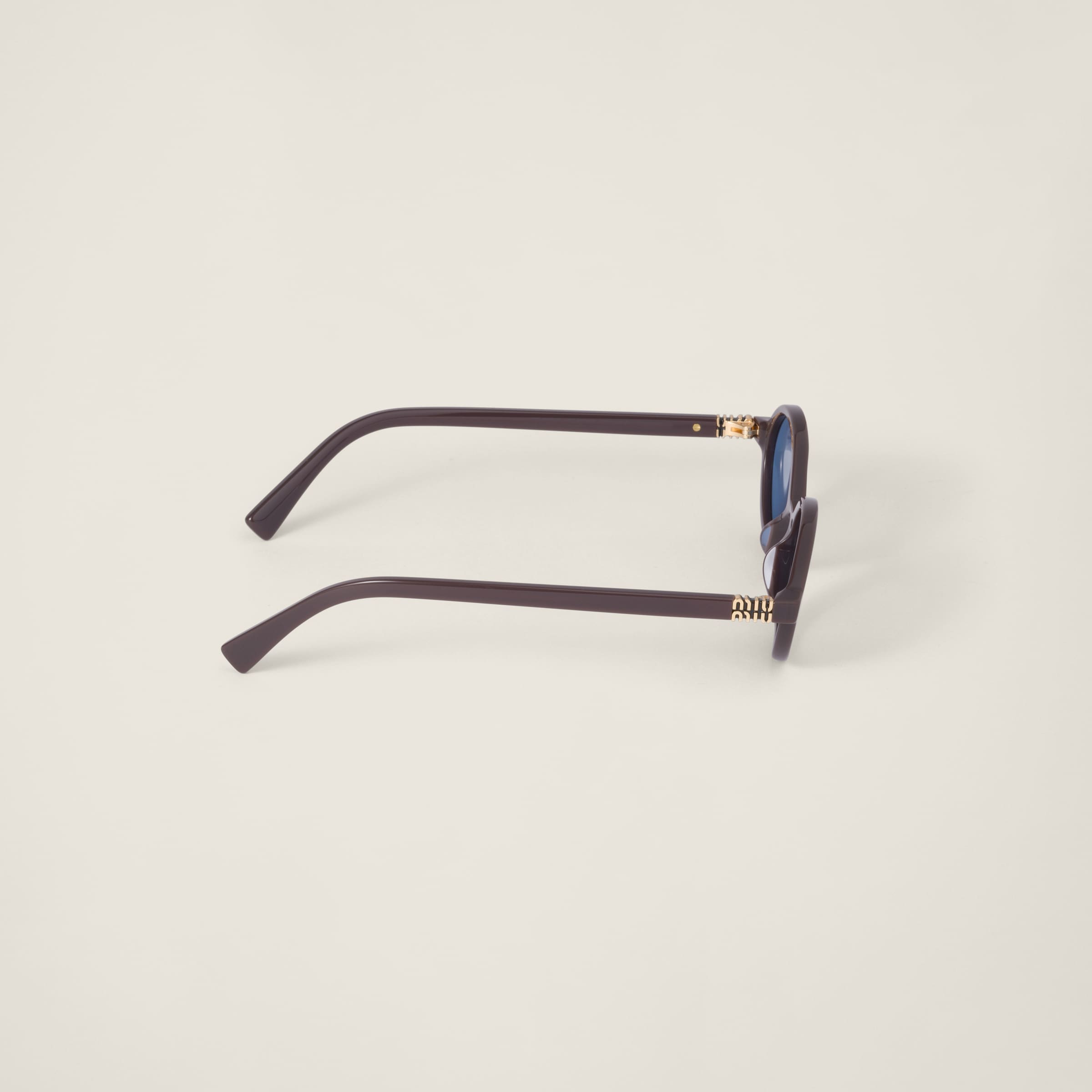 Miu Miu Miu Regard Sunglasses In Indigo Lenses