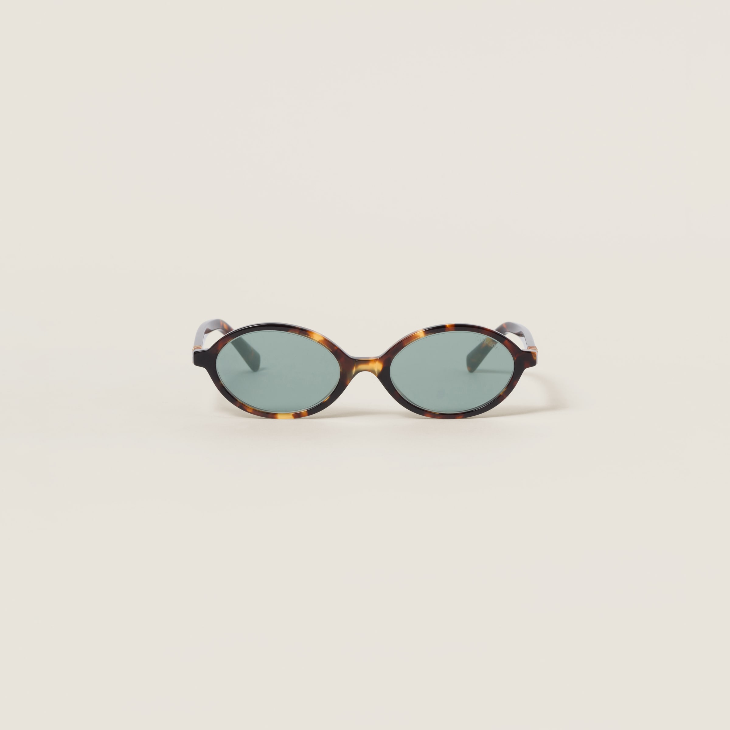 Miumiu Miu Regard Sunglasses In Green