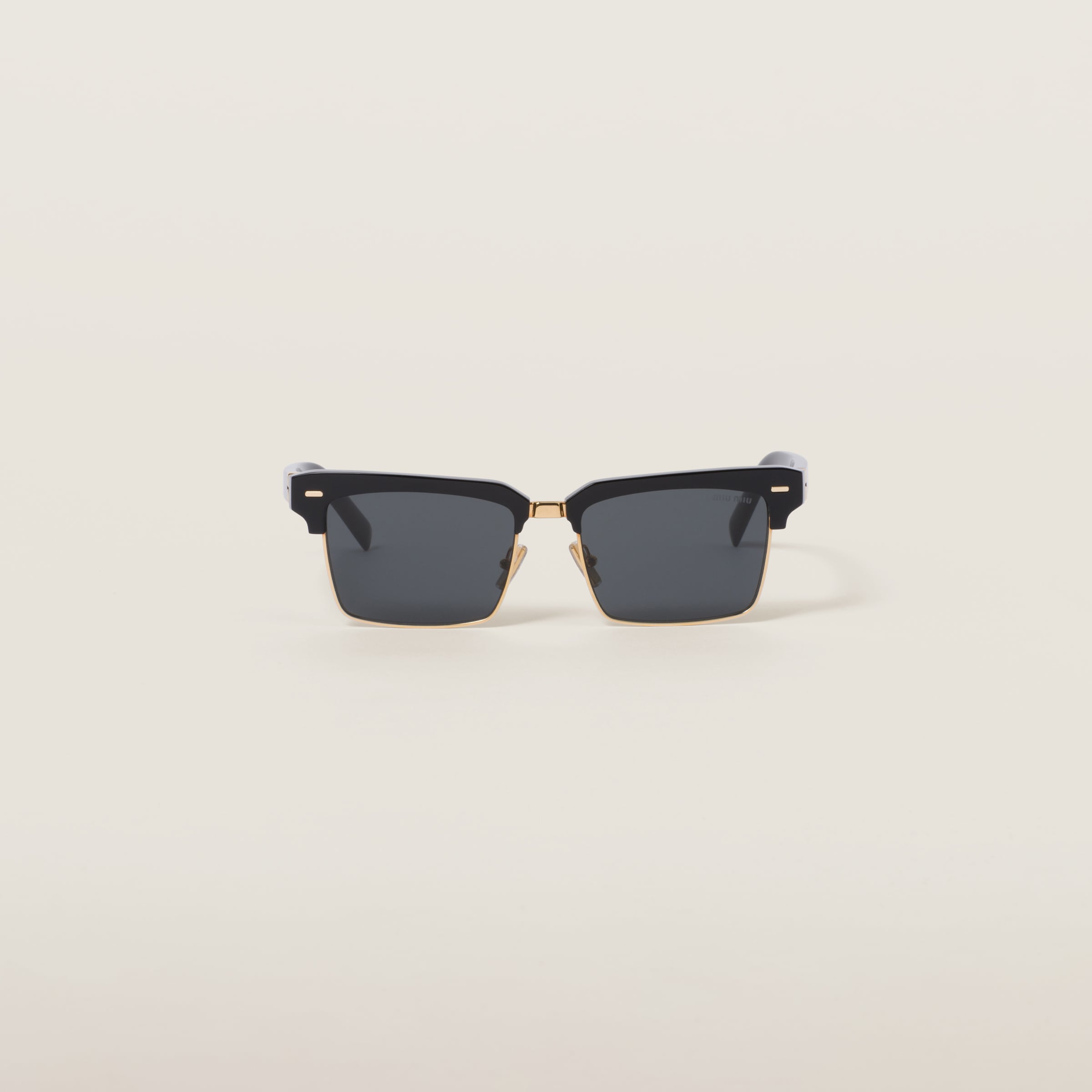 Miumiu Miu Miu Runway Sunglasses In Black