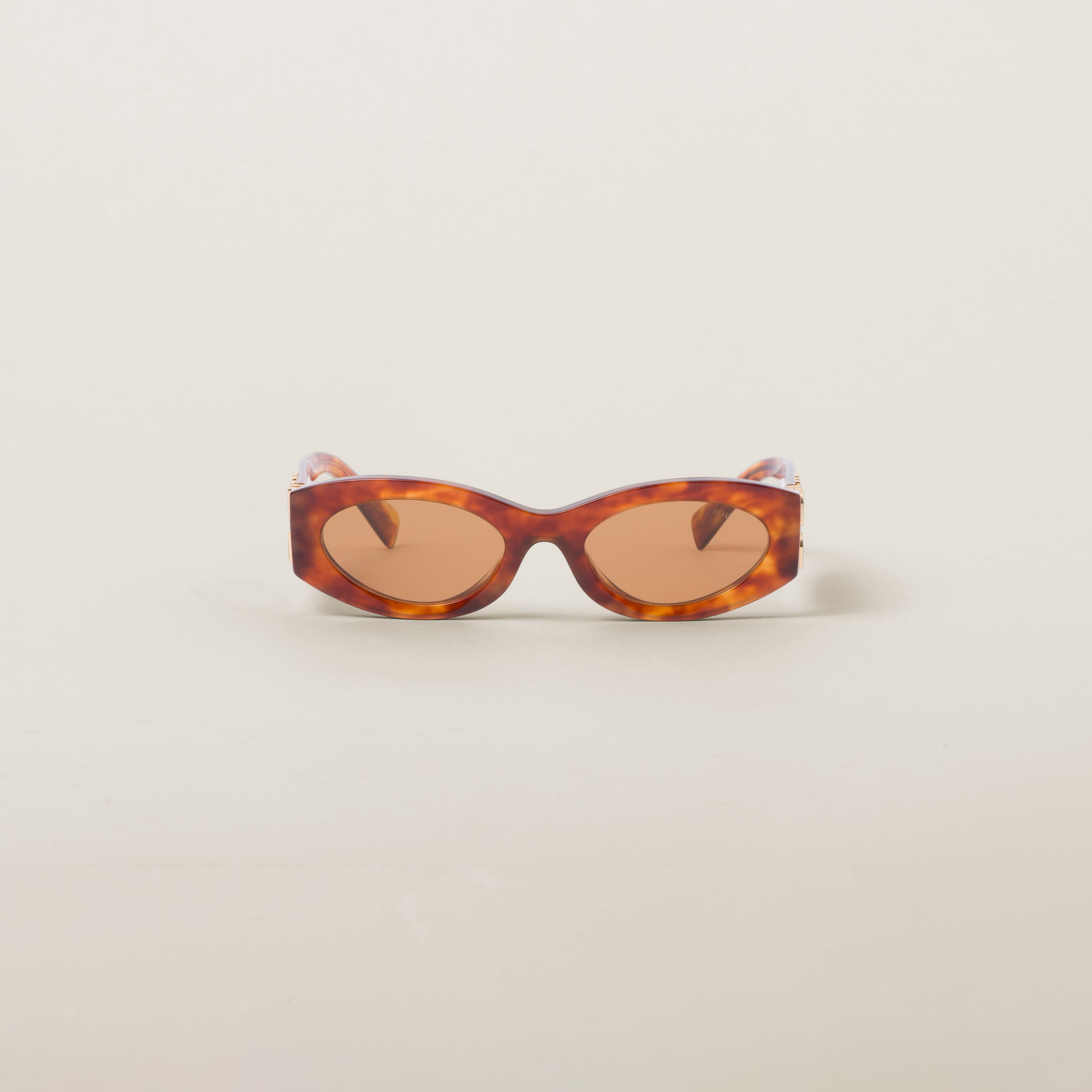 Lunettes De Soleil Miu Glimpse Verres Beige Camel | Miu Miu