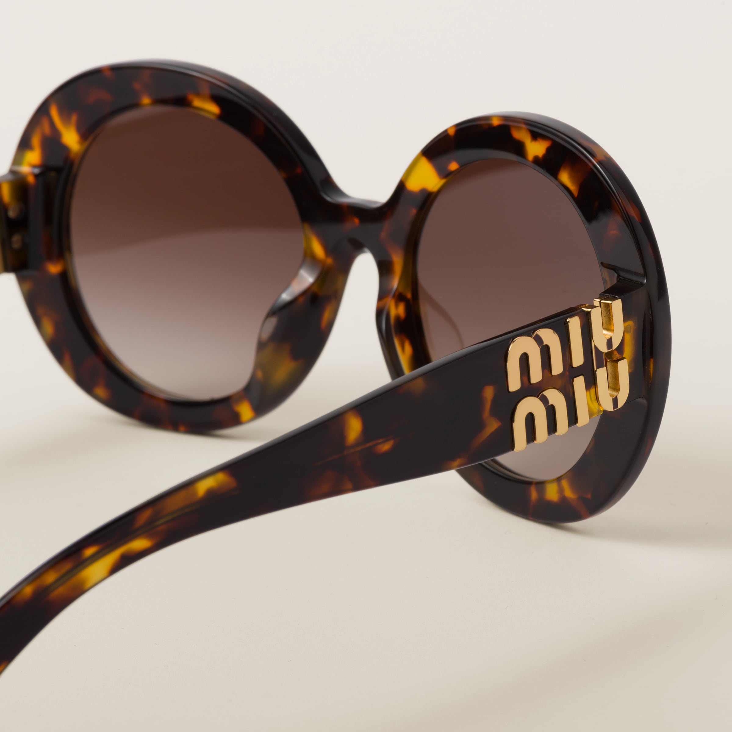 Gradient Sienna Lenses Miu Glimpse Sunglasses | Miu Miu