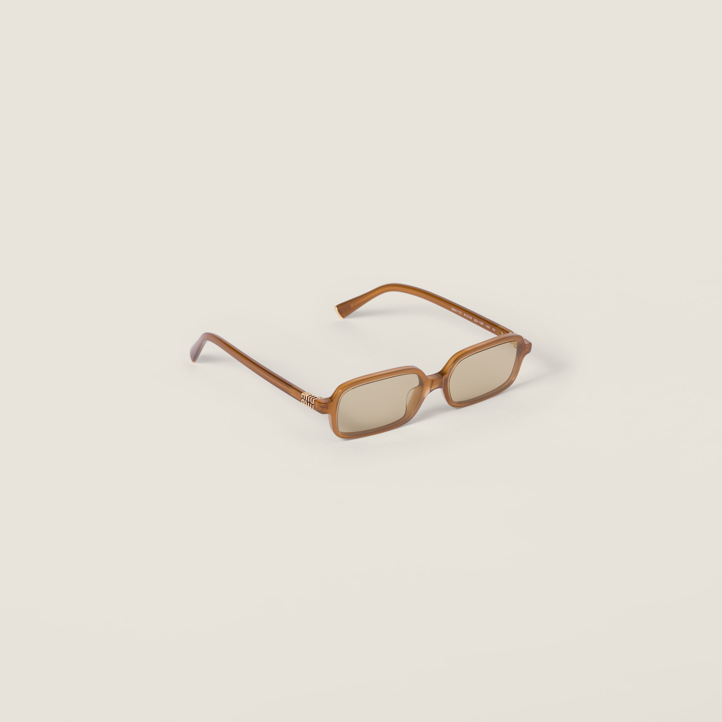 Miu Miu Miu Regard Sunglasses In Brown