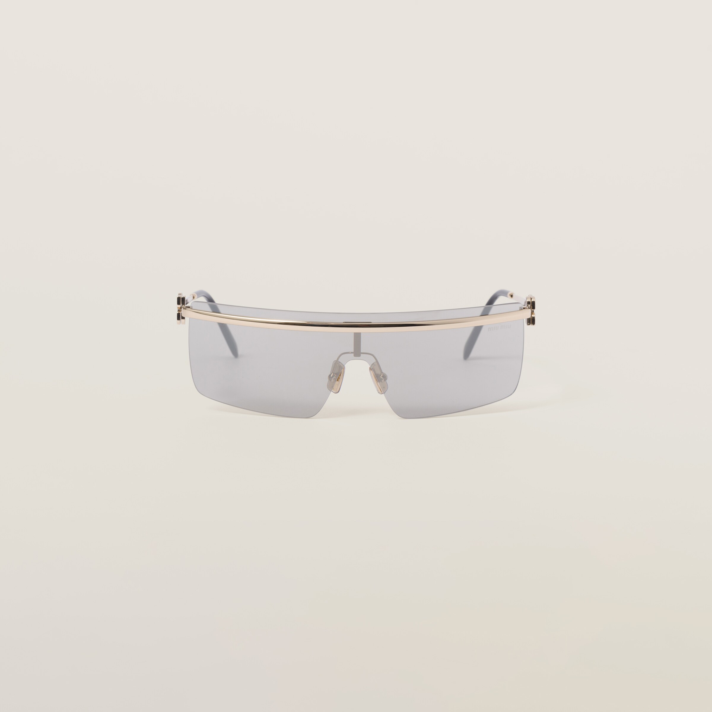 Miu miu on sale mirrored sunglasses