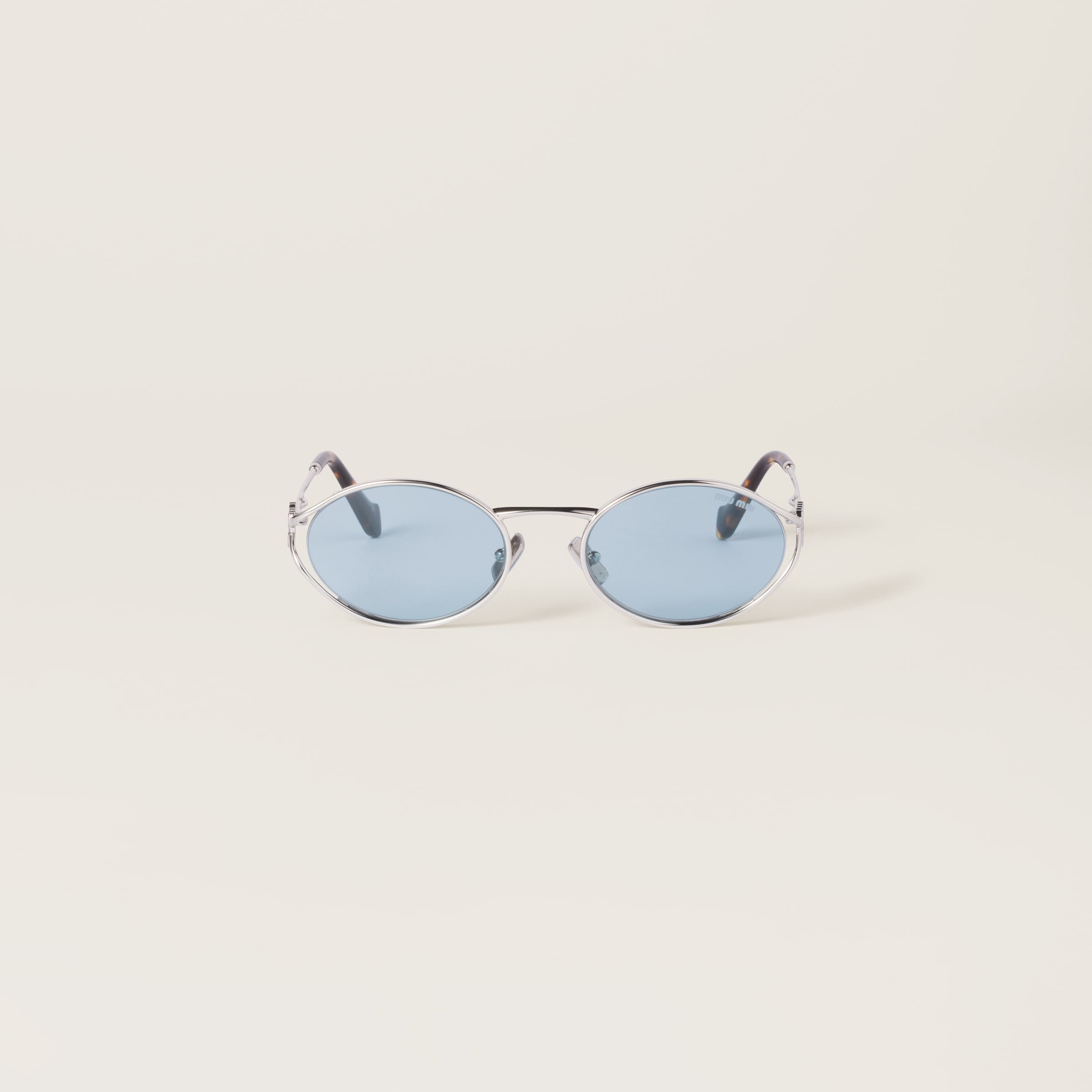Miu Miu Sunglasses In Metallic