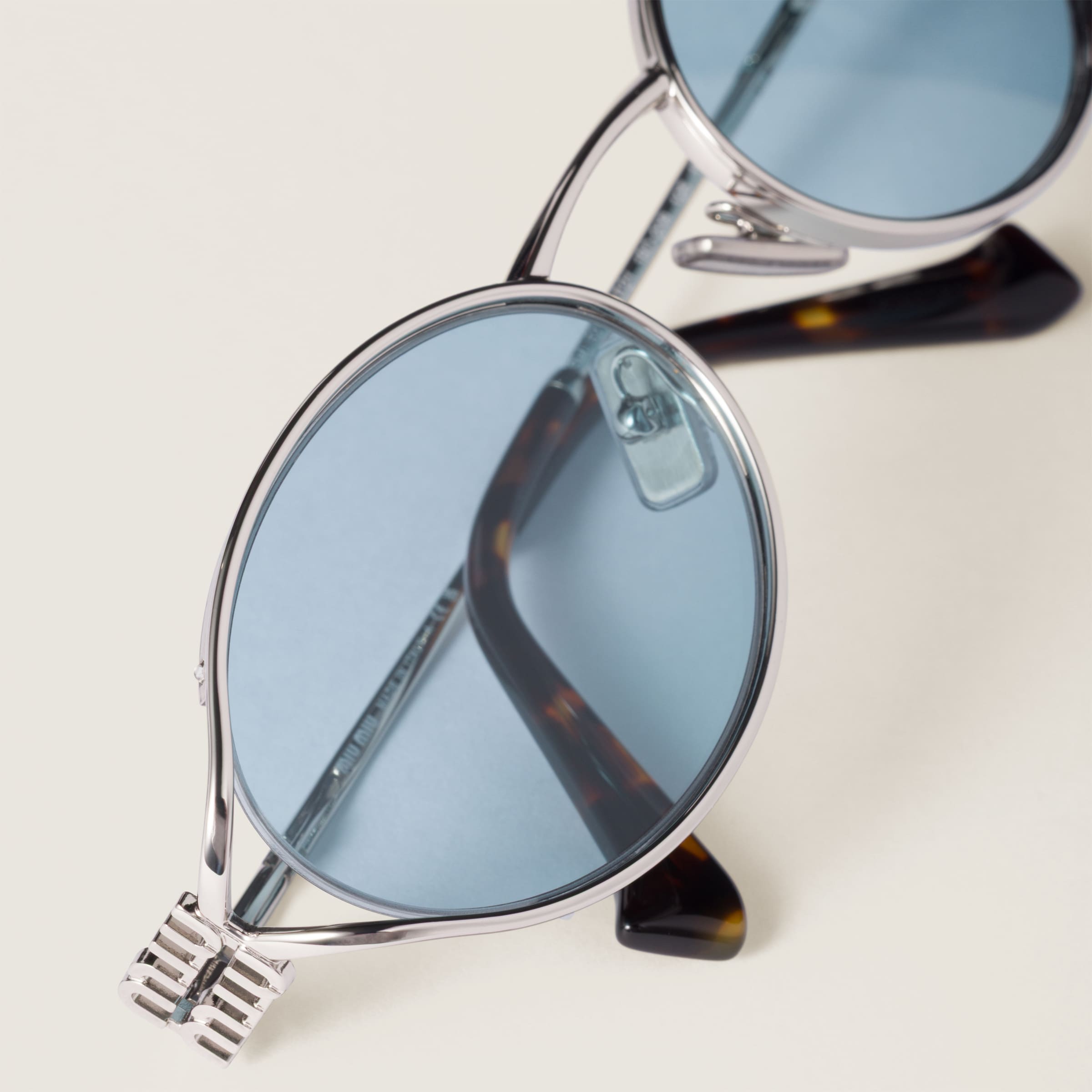 Miu Miu Sunglasses In Celeste Lenses