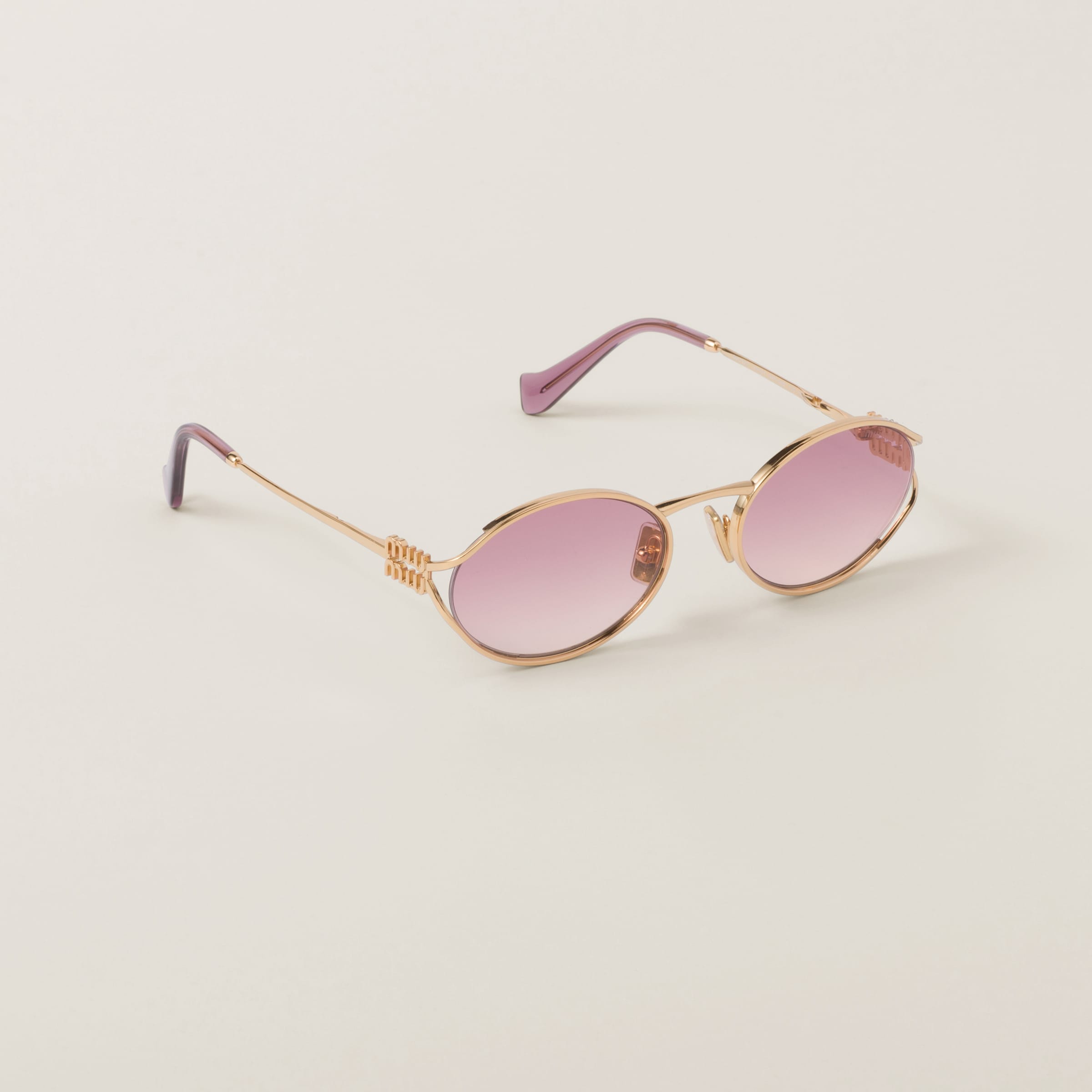 Miu miu rose gold sunglasses outlet
