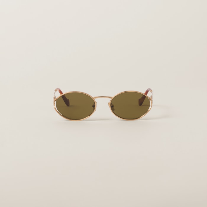 miu miu サングラス SMU62G Loden Green Lenses Miu Regard Sunglasses | Miu Miu
