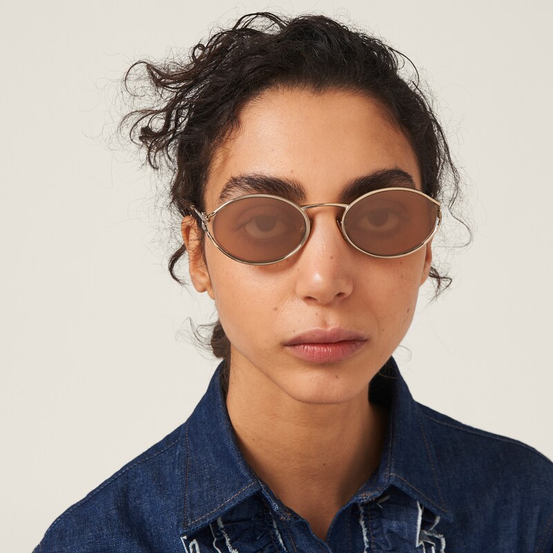 Miu Miu Logo sunglasses